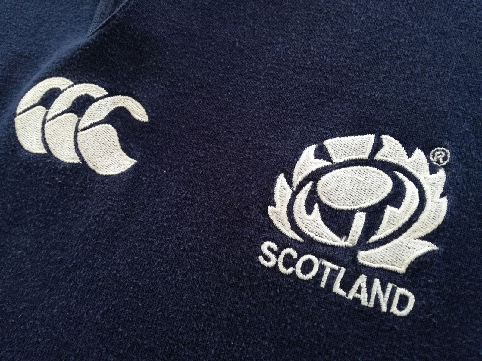2000/01 Scotland Home Rugby Shirt. (XL)