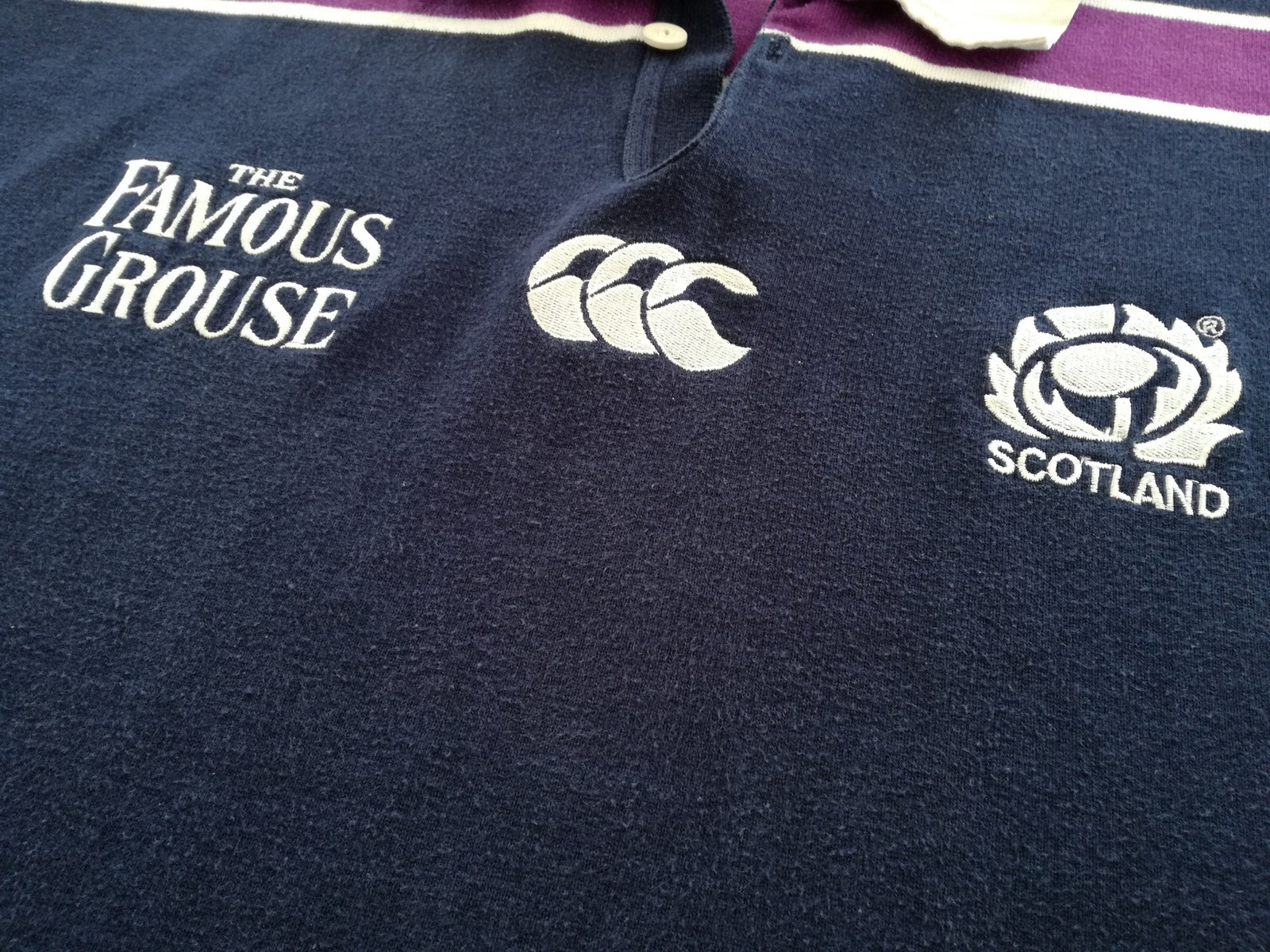 2000/01 Scotland Home Rugby Shirt. (XL)