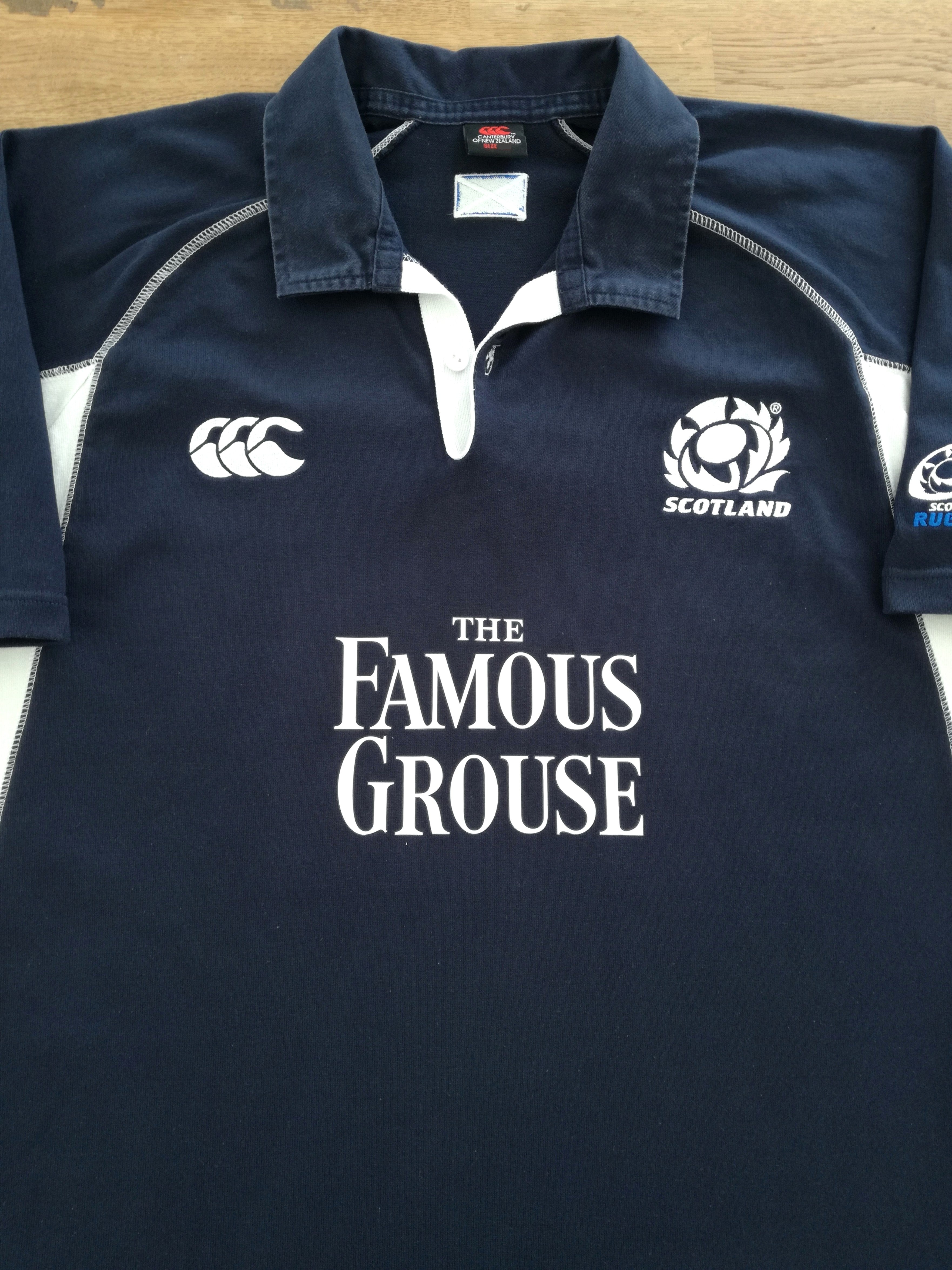 2005/06 Scotland Home Rugby Shirt