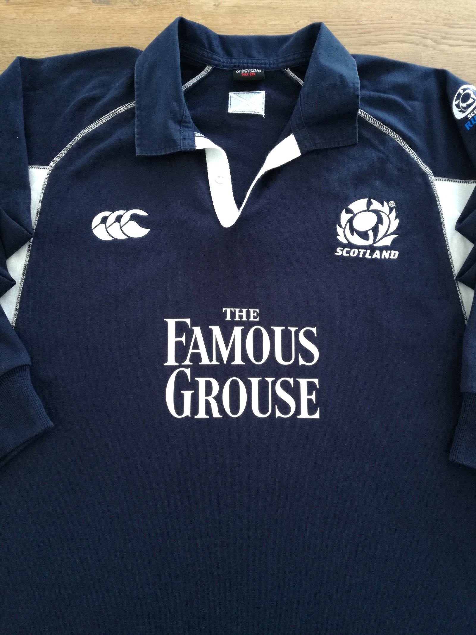 2005/06 Scotland Home Rugby Shirt. (XXL)