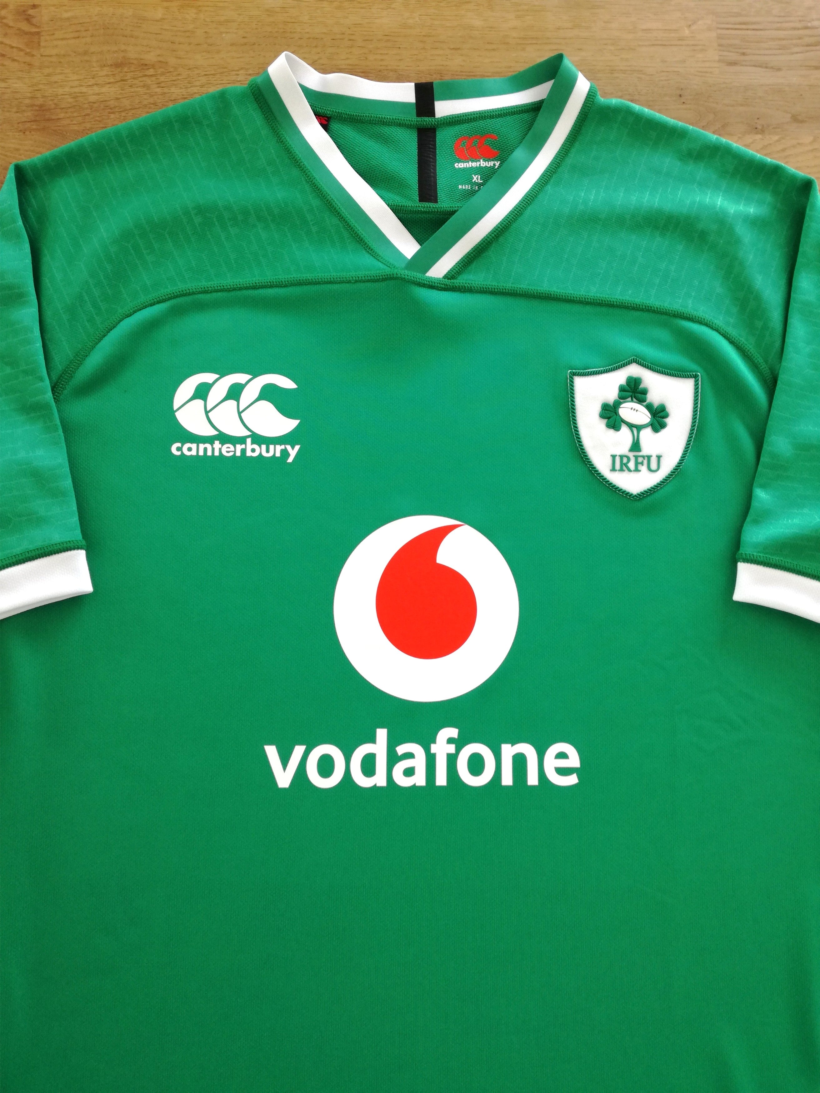 2019/20 Ireland Home Vapodri Rugby Shirt