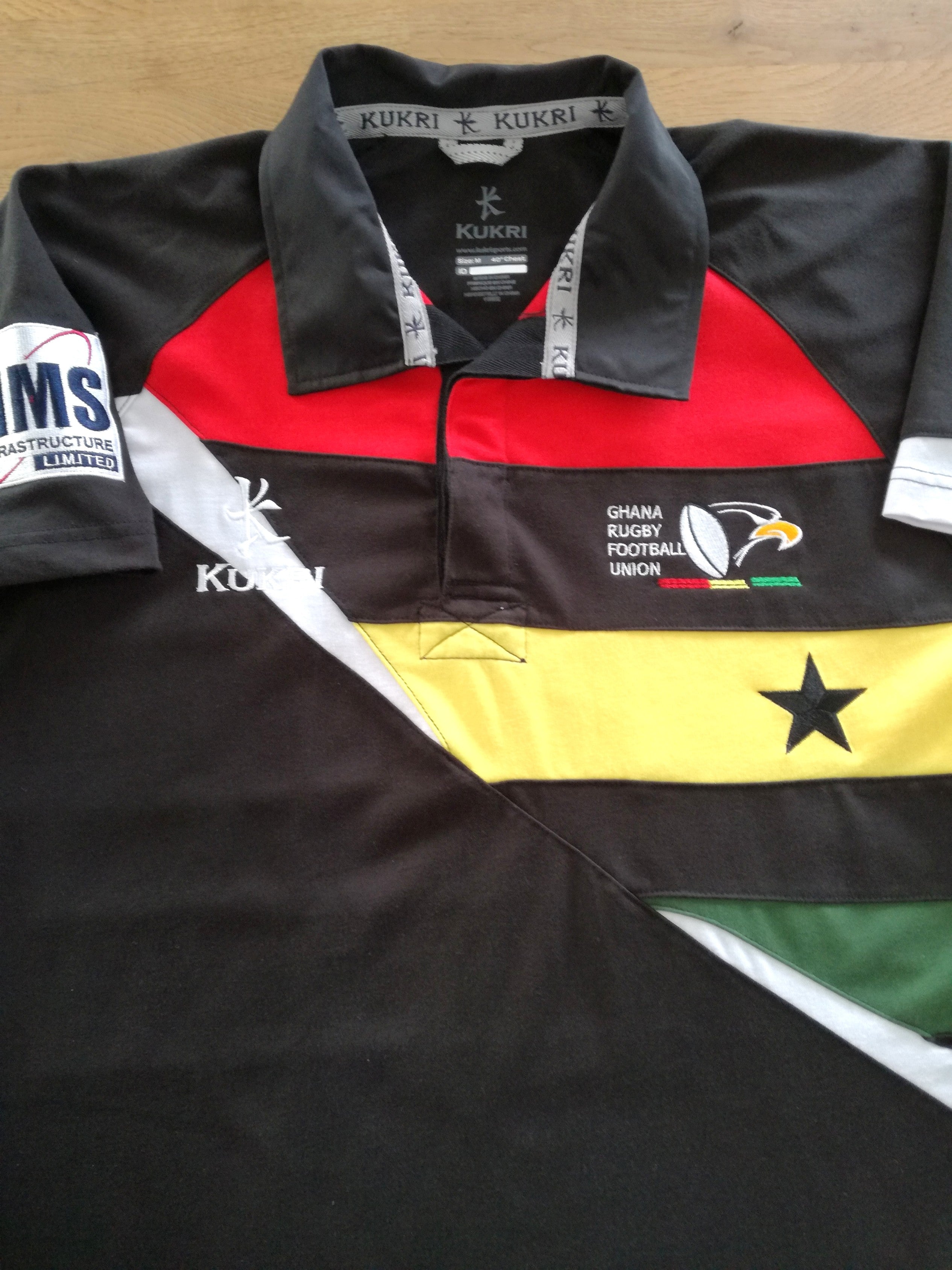 2015/16 Ghana Home Rugby Shirt