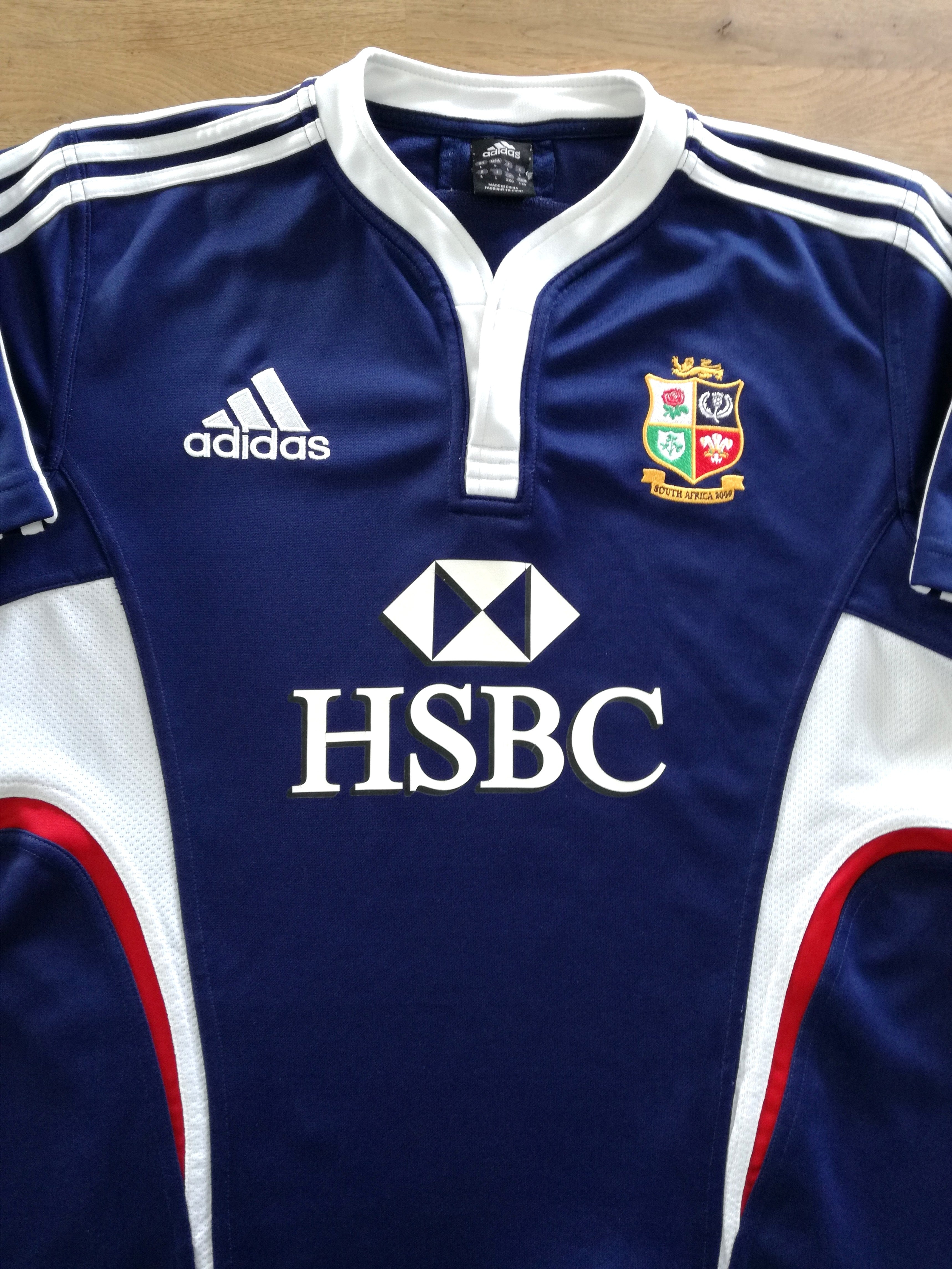 2009 British & Irish Lions Rugby Training Shirt - Navy