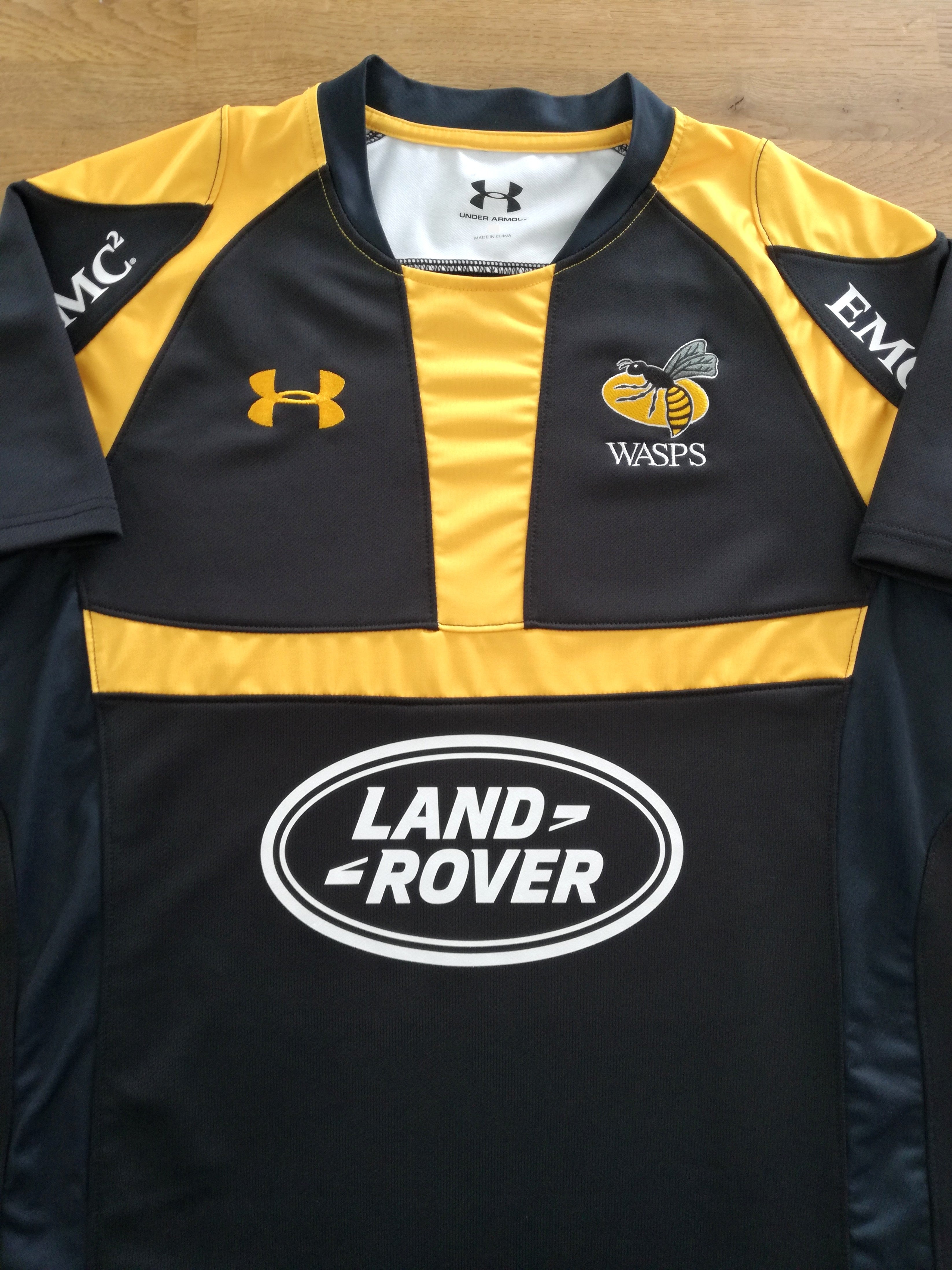 2015/16 Wasps Home Rugby Shirt
