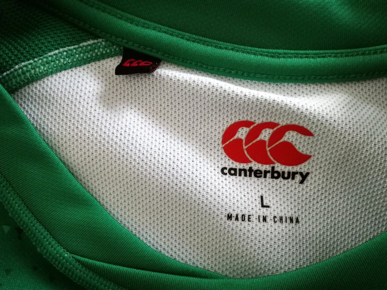 2018/19 Ireland Home Vapodri Rugby Shirt (L)