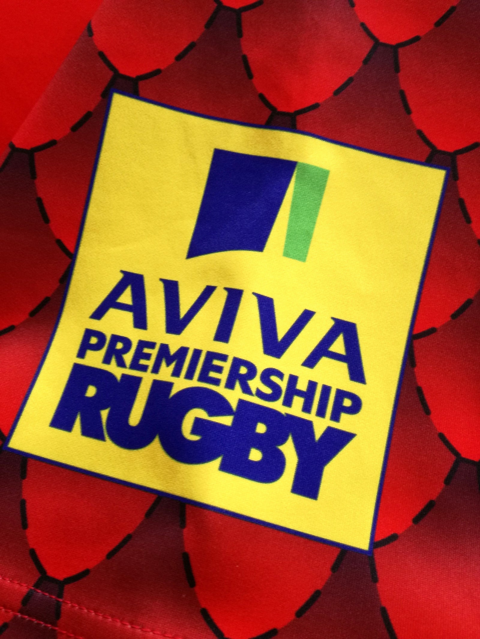 2014/15 London Welsh Home Premiership Rugby Shirt (XXL)