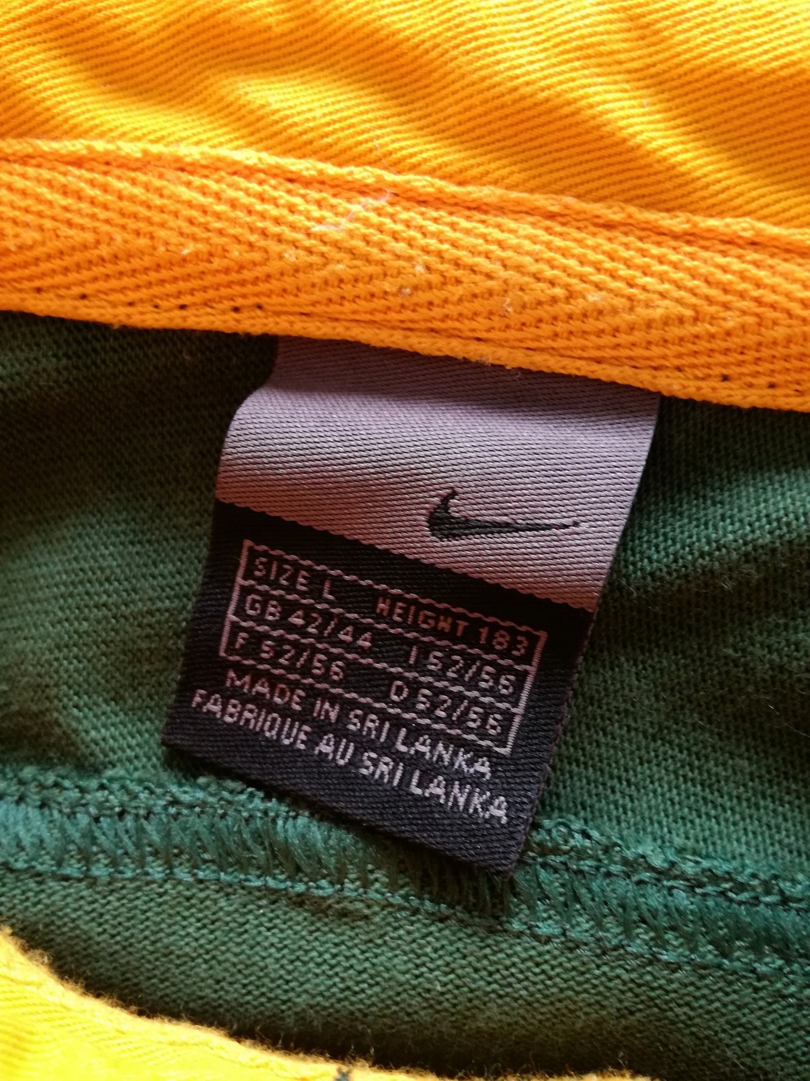 2001 South Africa Home Rugby Shirt. (L)
