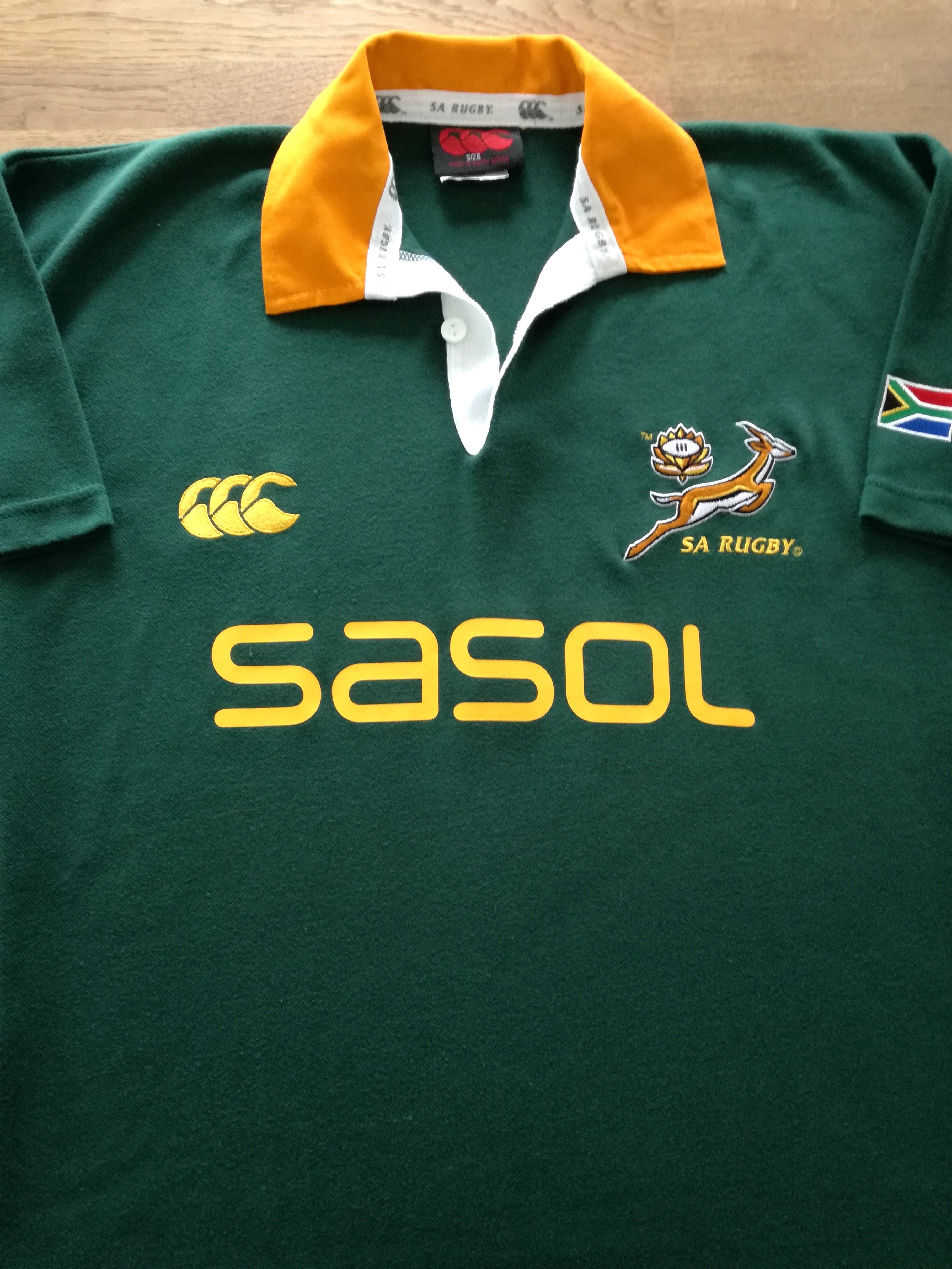 2004 South Africa Home Rugby Shirt