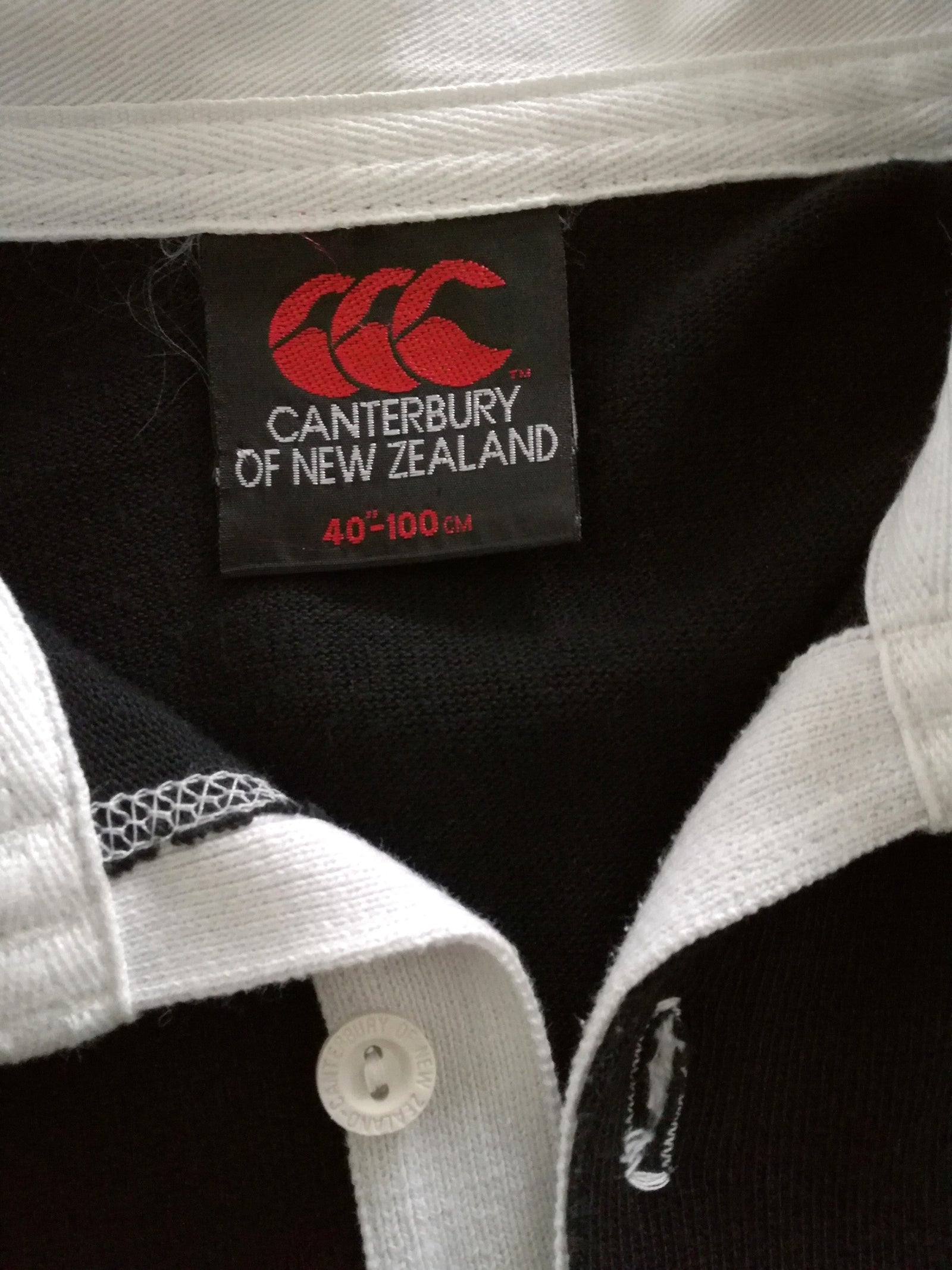 1991 New Zealand Home Rugby Shirt. (M)