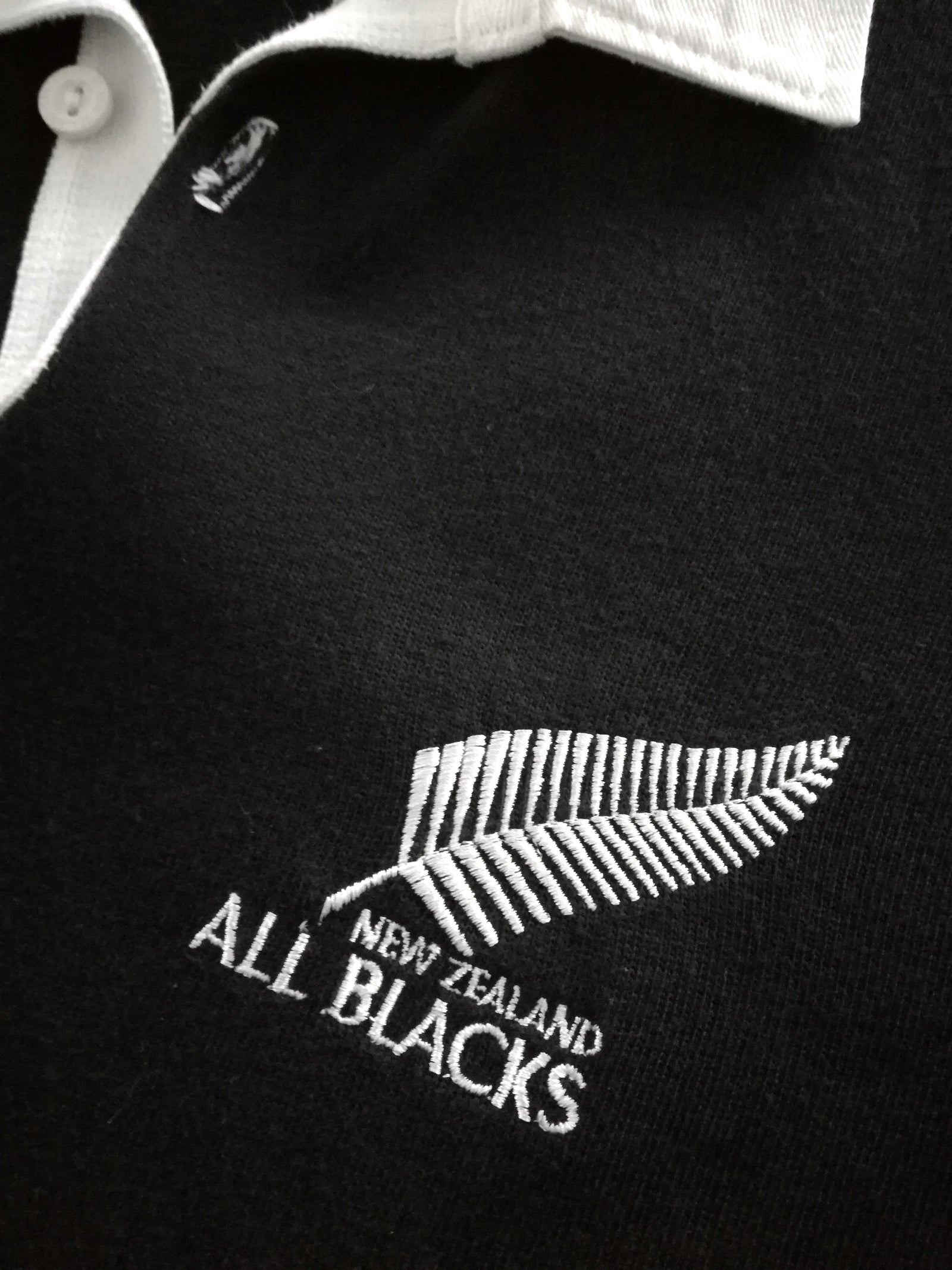 1991 New Zealand Home Rugby Shirt. (M)