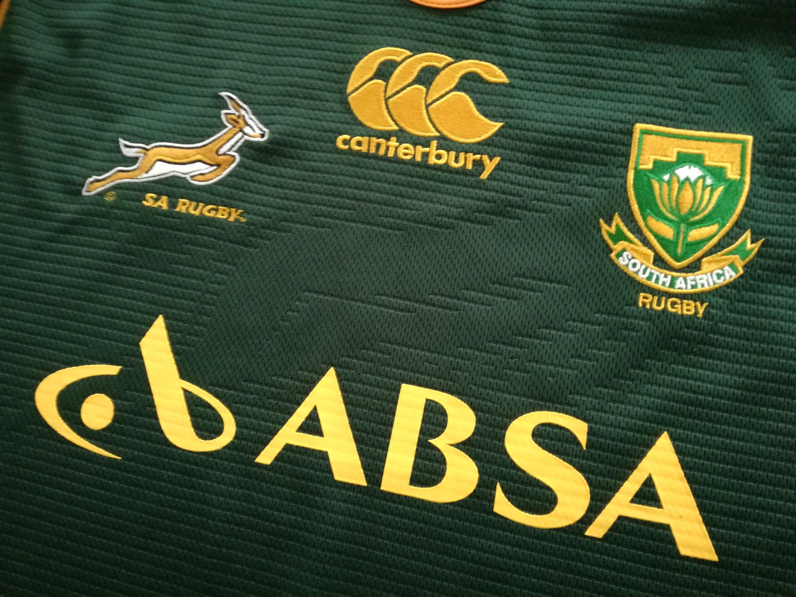 2013 South Africa Home Rugby Shirt (XXL)