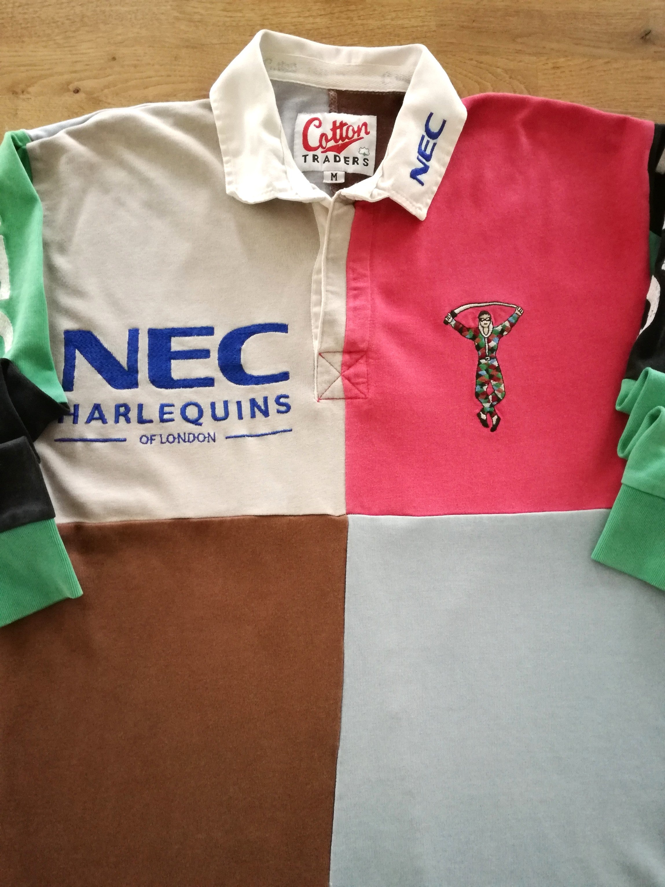 1996/97 Harlequins Home Rugby Shirt