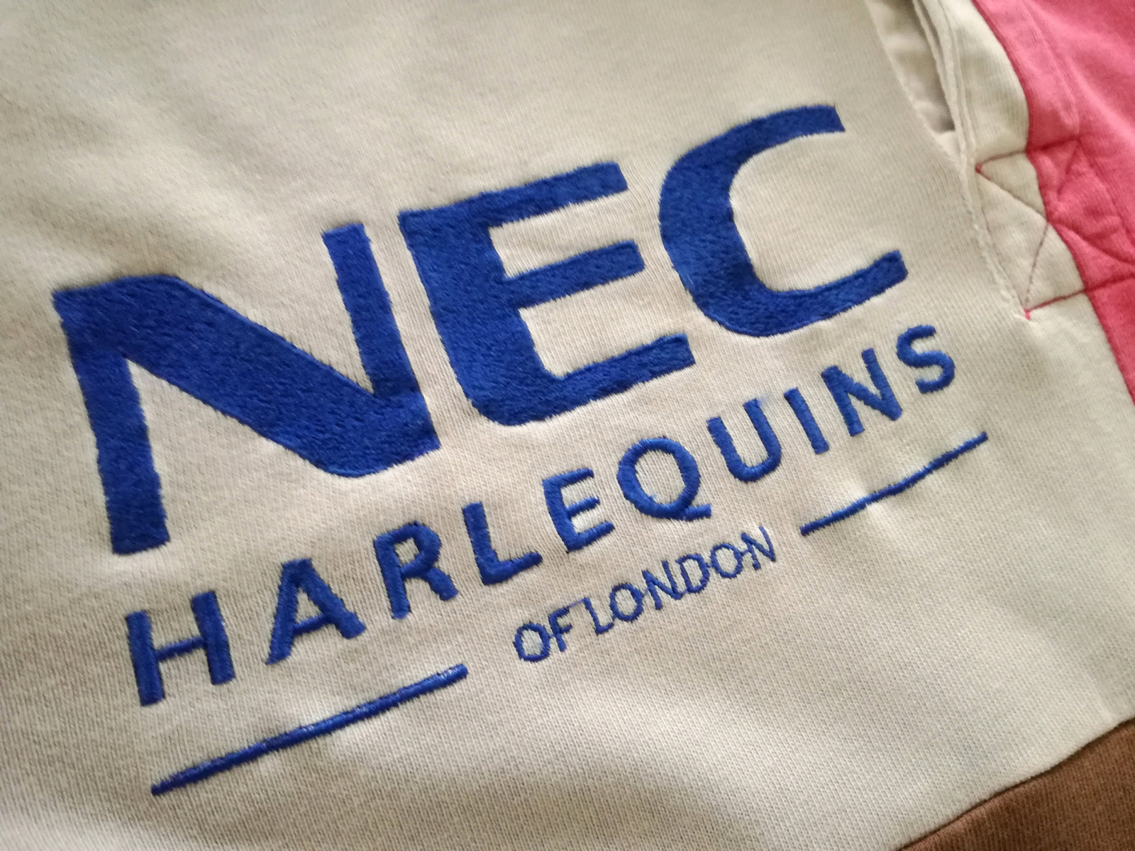 1996/97 Harlequins Home Rugby Shirt. (M)