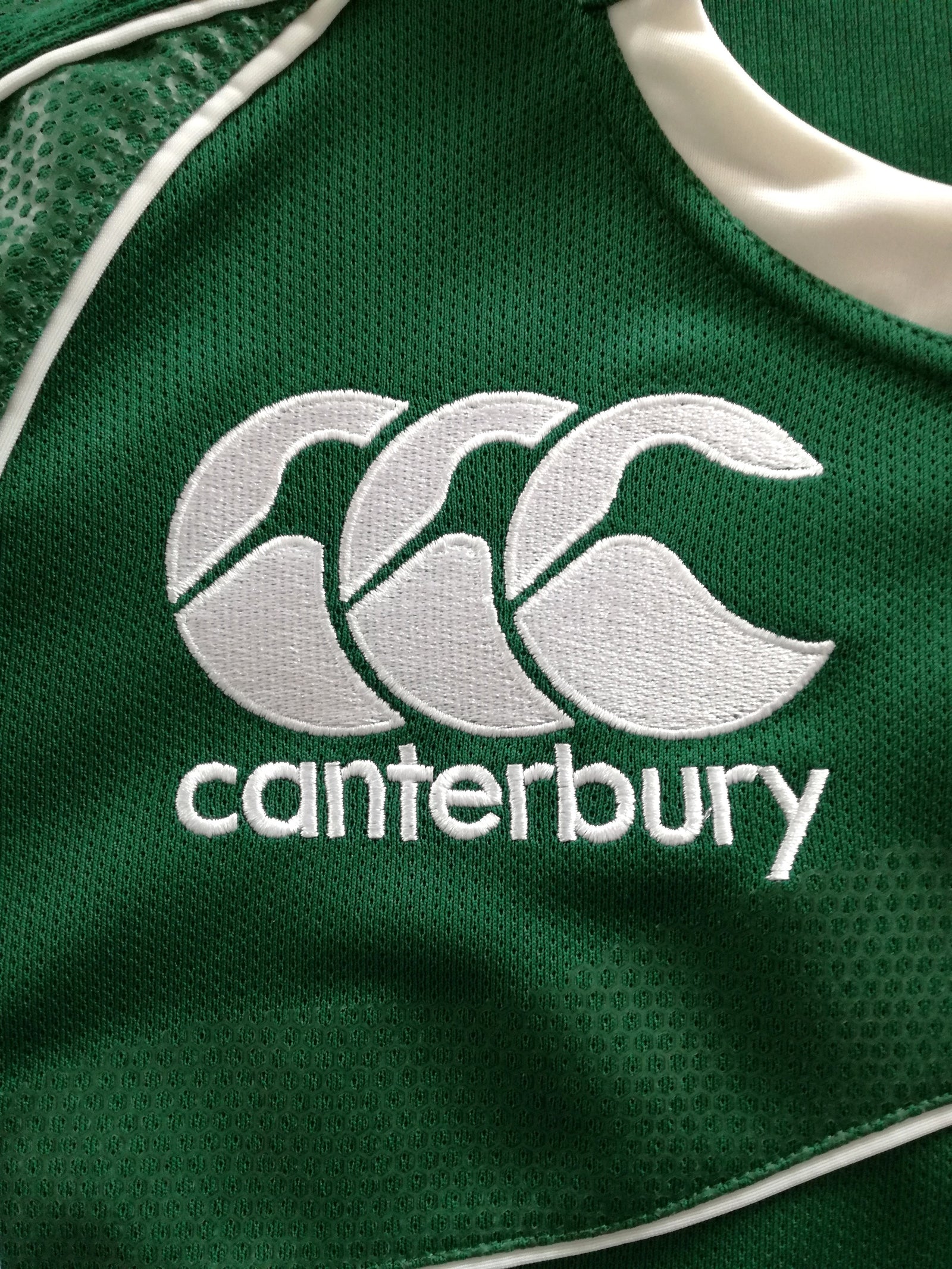 2007/08 Ireland Home Pro-Fit Rugby Shirt (M)