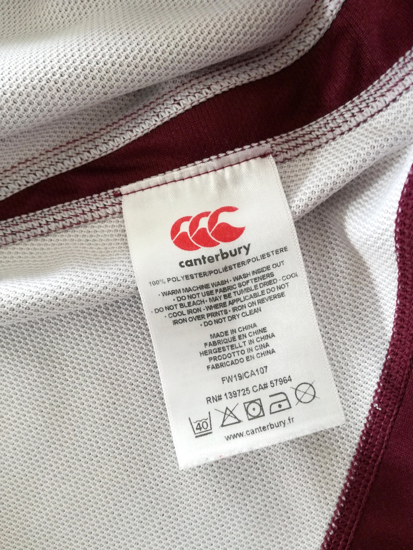 2019/20 Bordeaux-Bègles Home Vapodri Rugby Shirt (L)