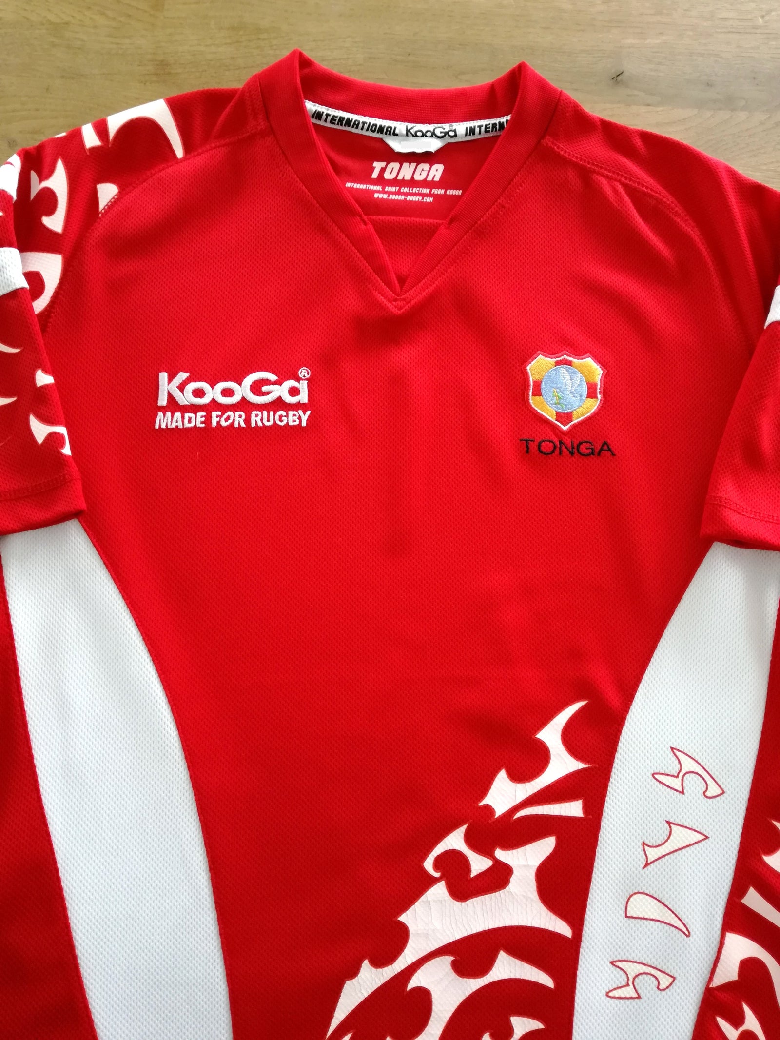 2008/09 Tonga Home Rugby Shirt
