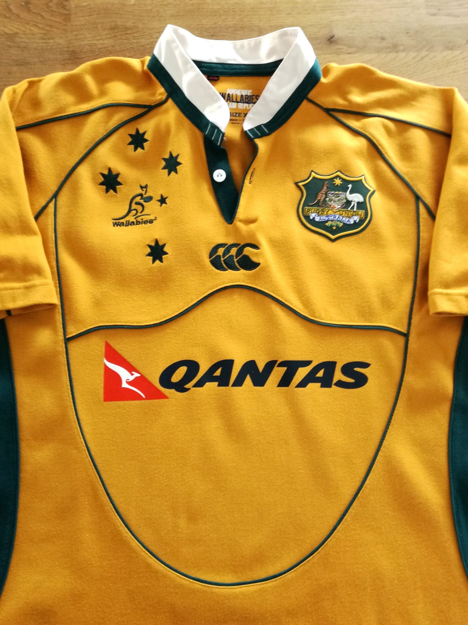 2007/08 Australia Home Rugby Shirt