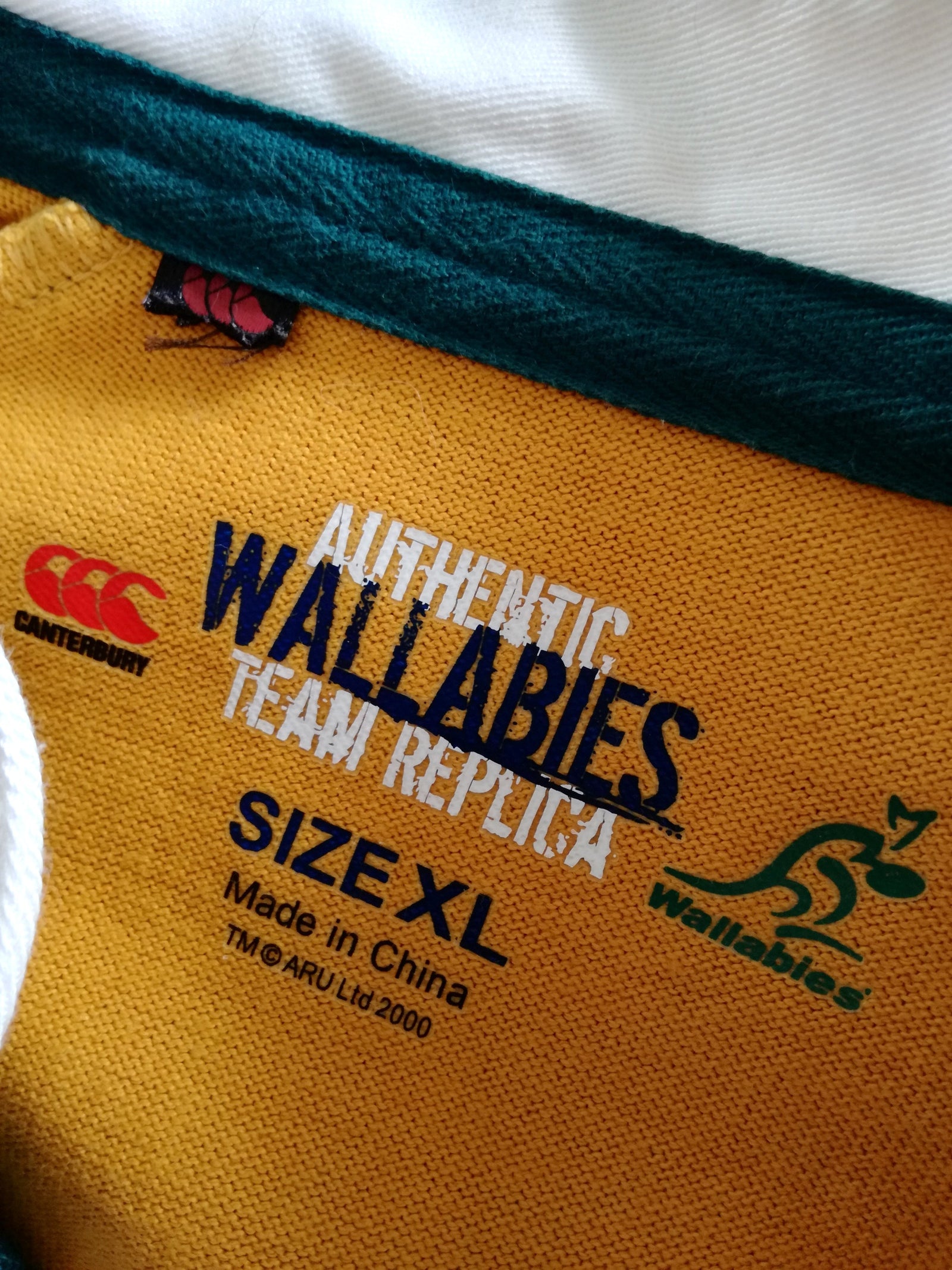 2007 Australia Home Rugby Shirt (XL)