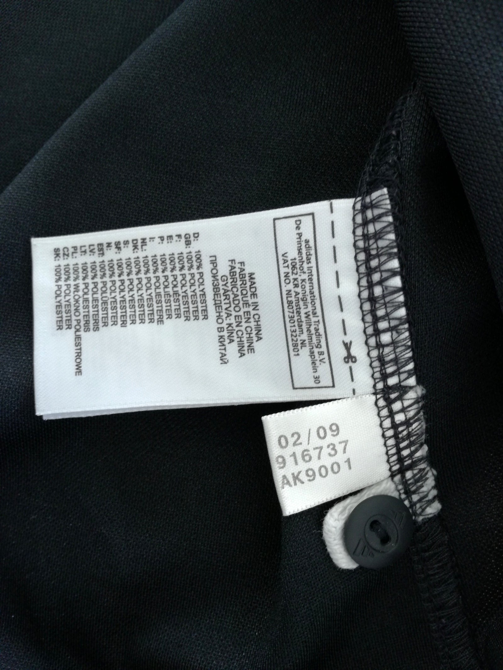 2009 New Zealand Home Rugby Shirt (XL)