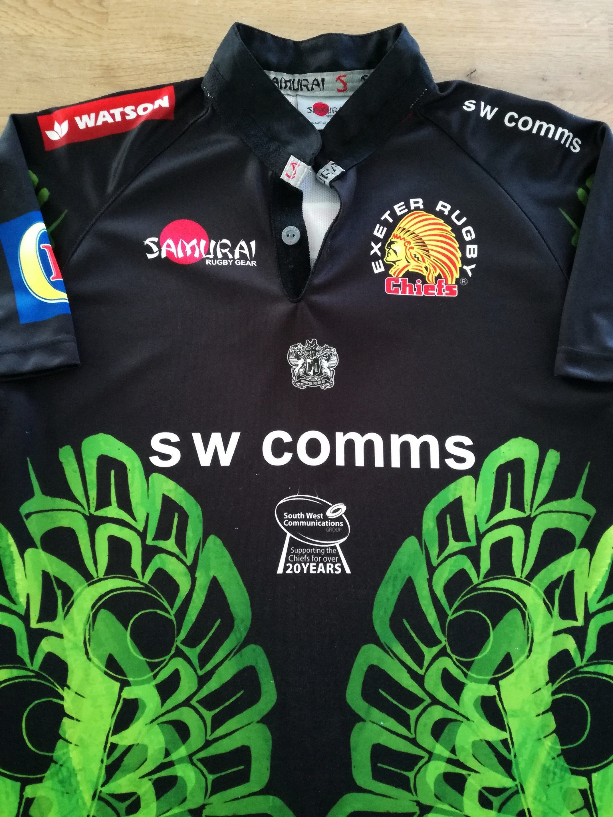 2014/15 Exeter Chiefs Cup Rugby Shirt