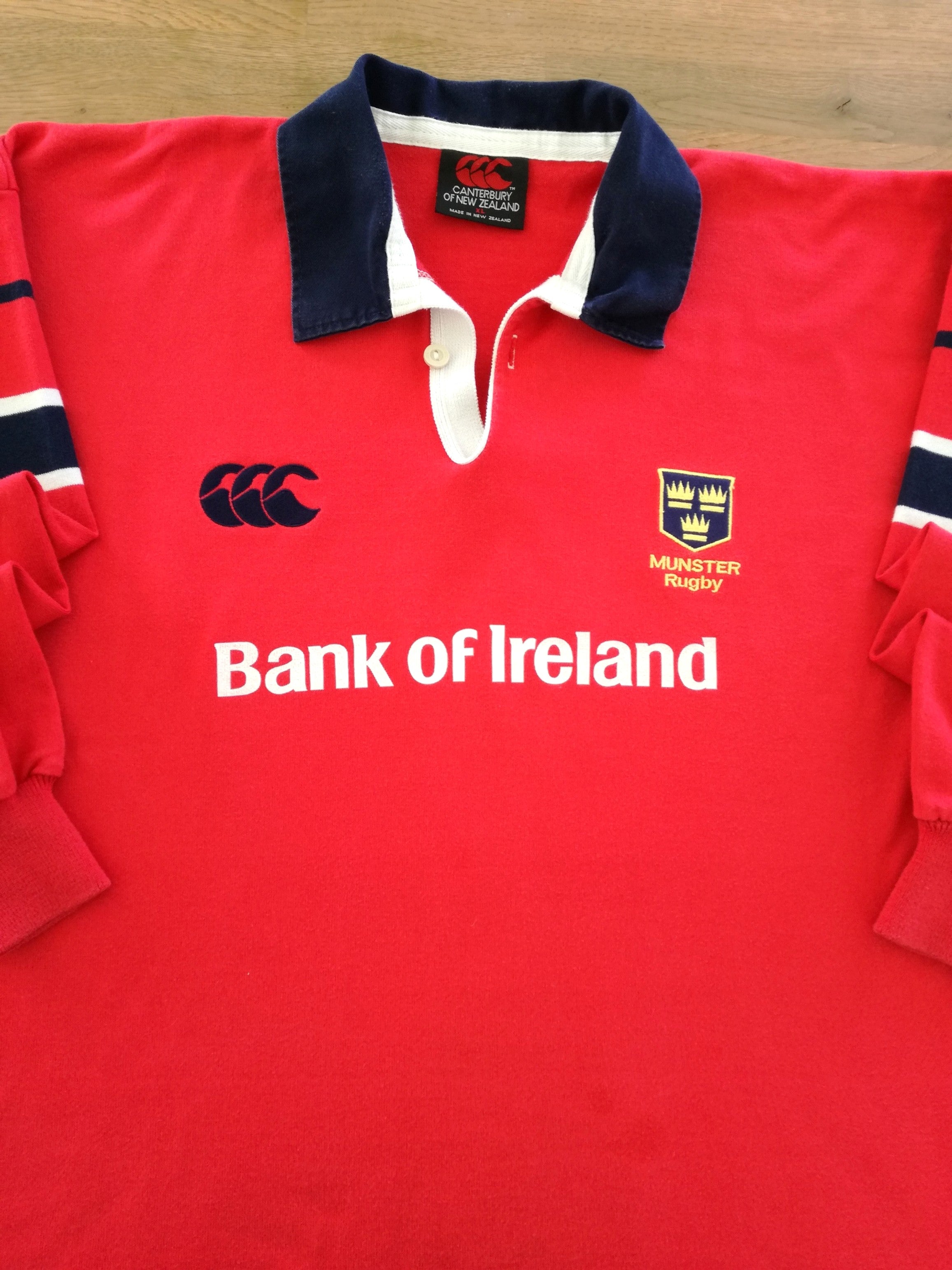 2001/02 Munster Home Rugby Shirt (XL)