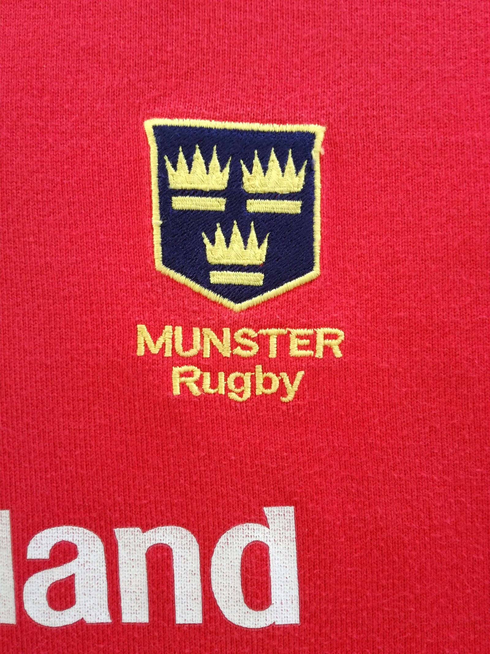 2001/02 Munster Home Rugby Shirt (XL)