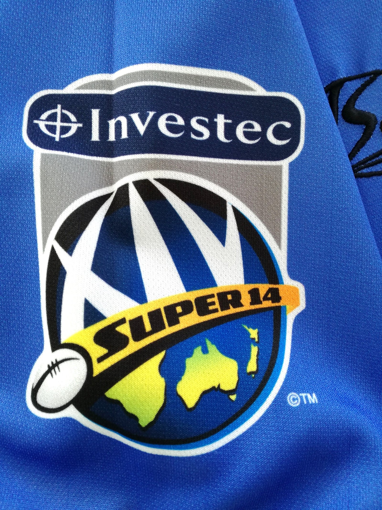 2010 Western Force Home Super14 Rugby Shirt (L)