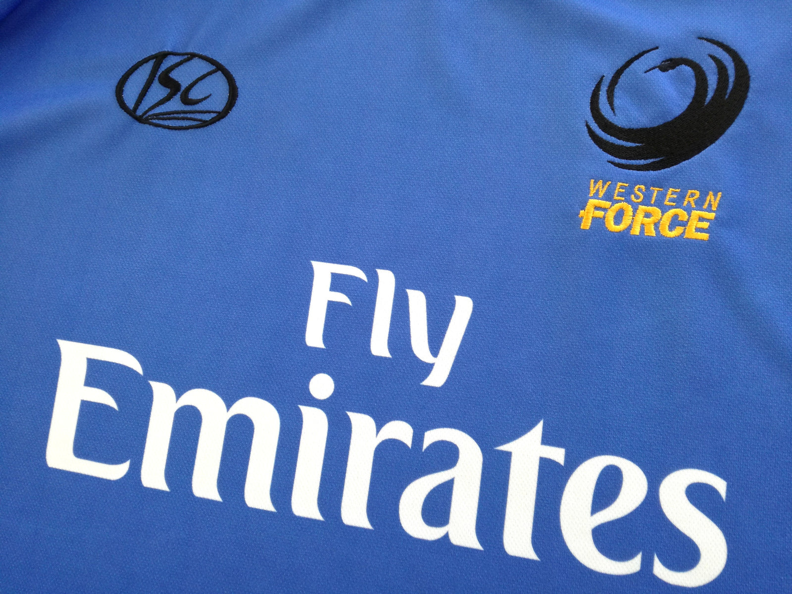 2010 Western Force Home Super14 Rugby Shirt (L)