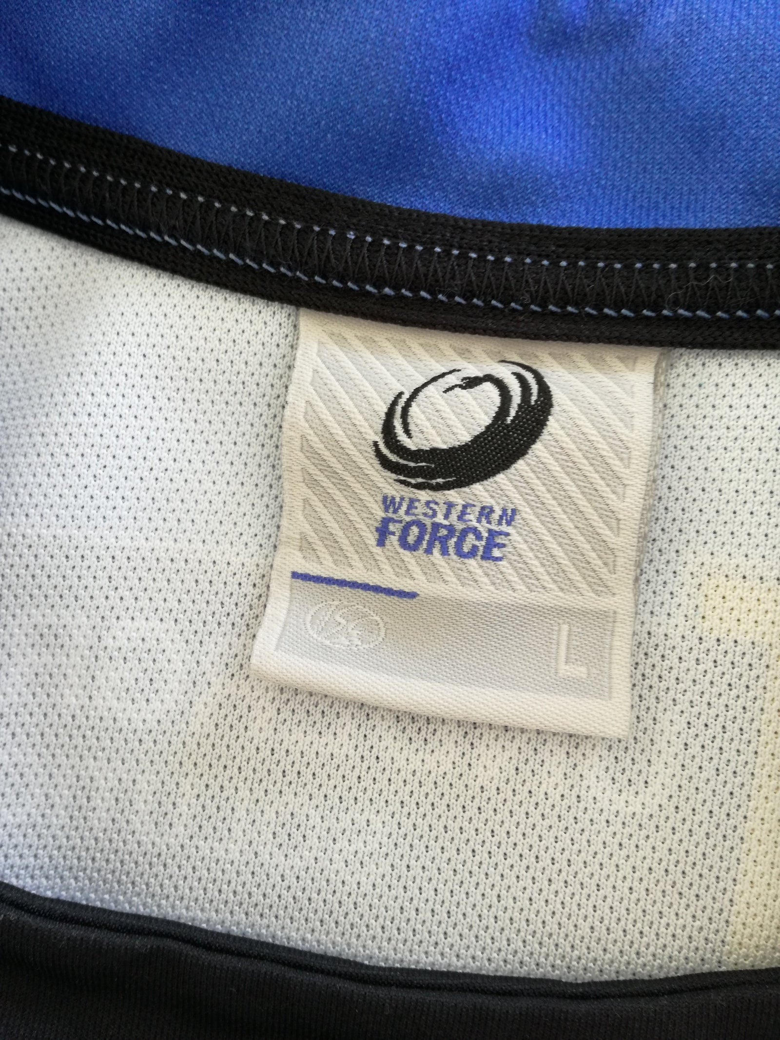 2010 Western Force Home Super14 Rugby Shirt (L)