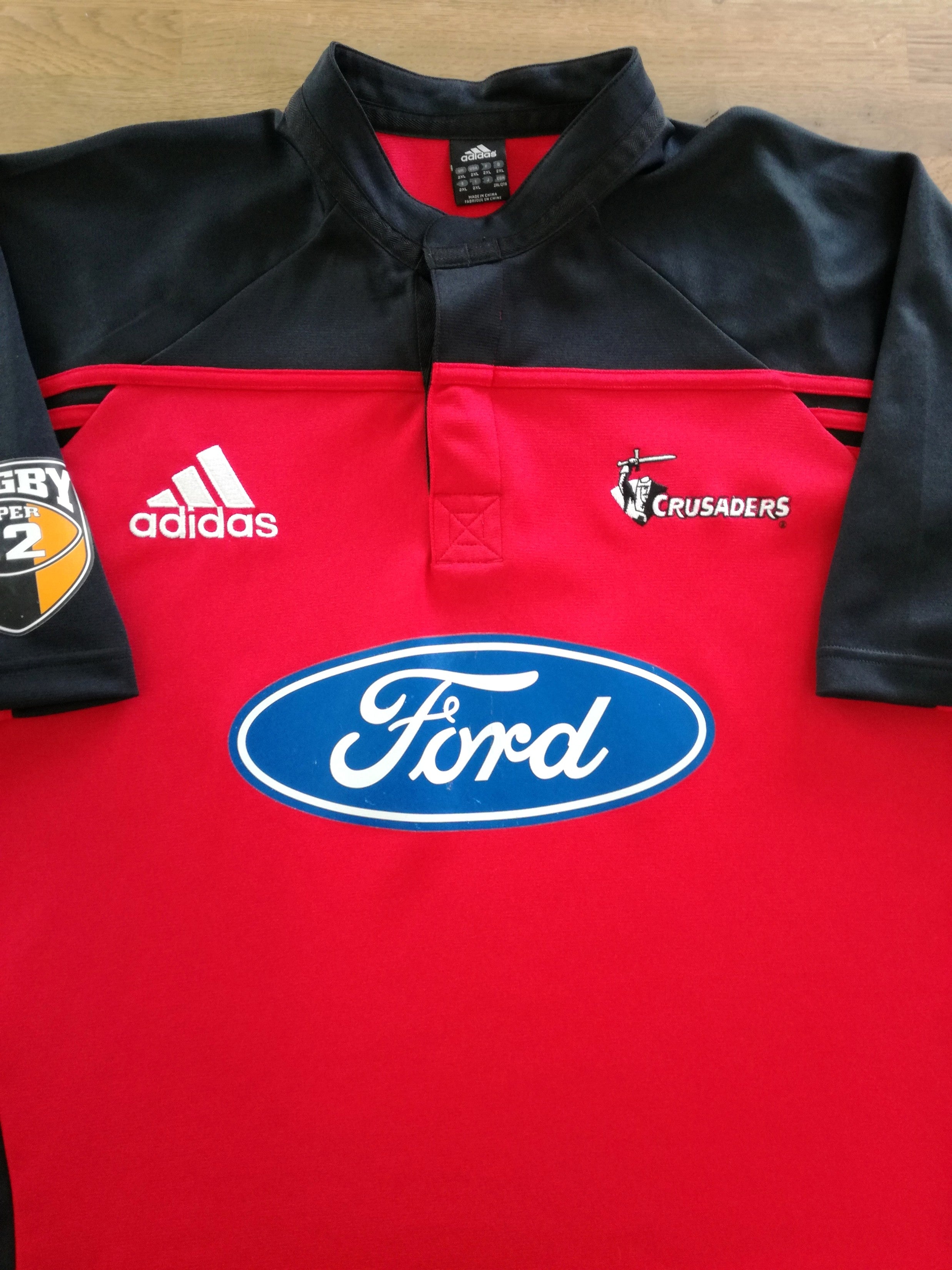 2003 Crusaders Home Super12 Rugby Shirt
