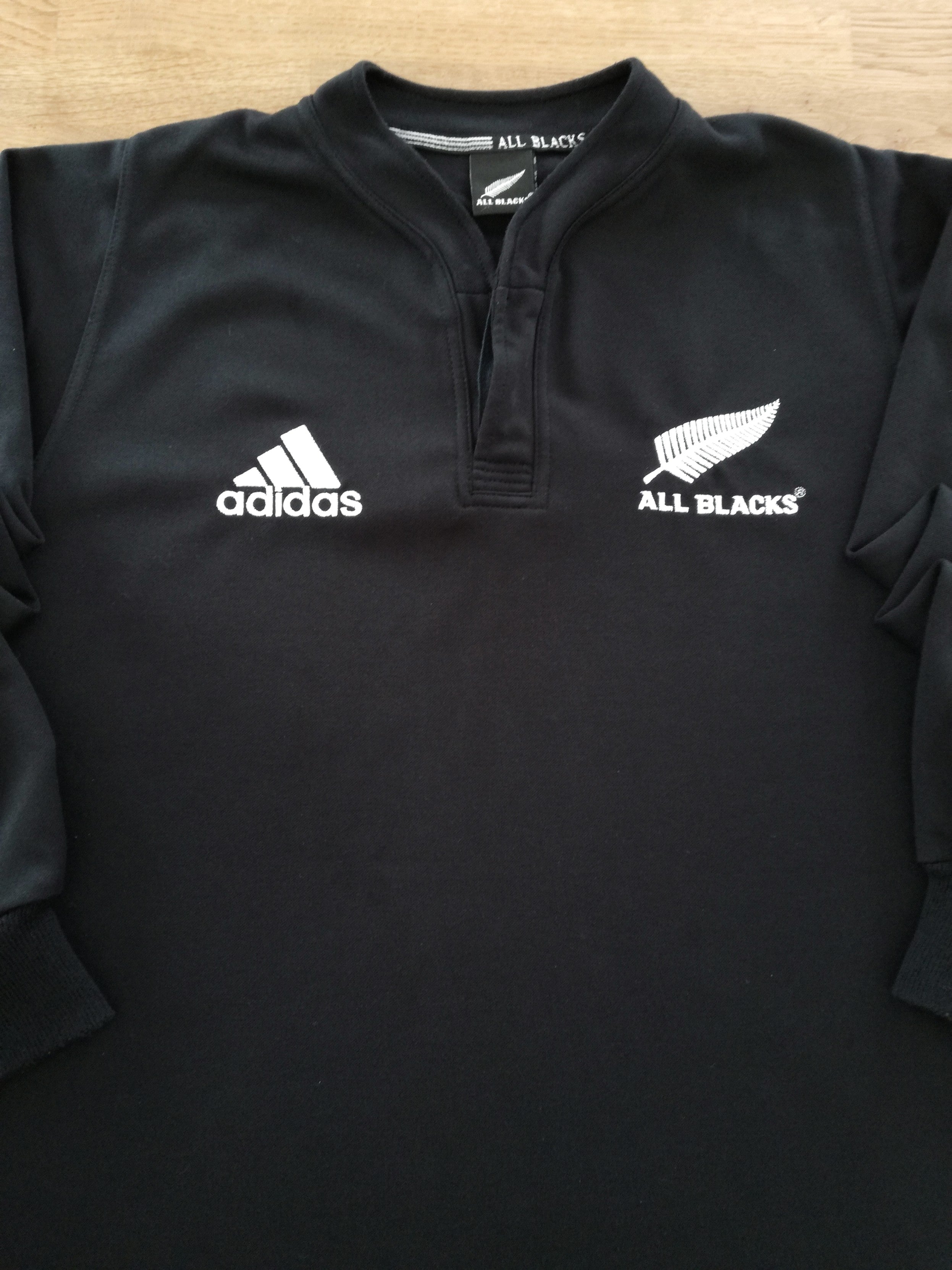2003 New Zealand Home Long Sleeve Rugby Shirt