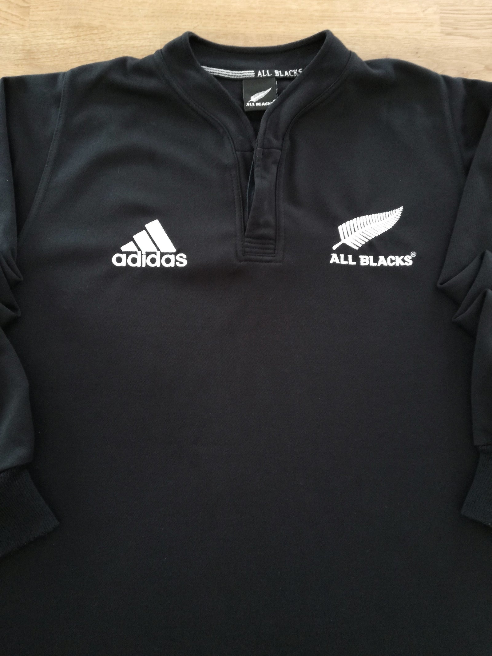 2003 New Zealand Home Long Sleeve Rugby Shirt