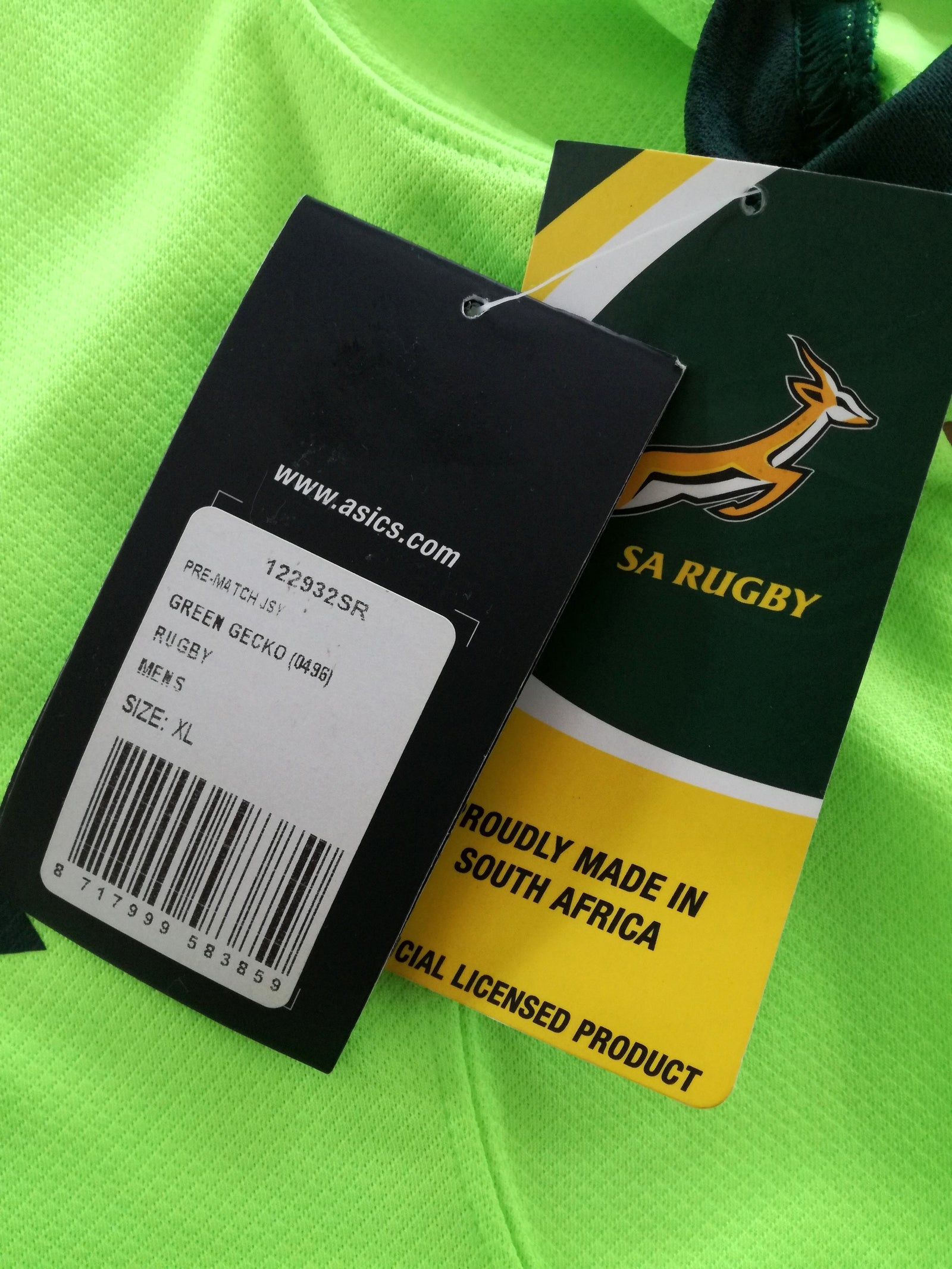2014 South Africa Pre-Match Shirt (XL) *BNWT*
