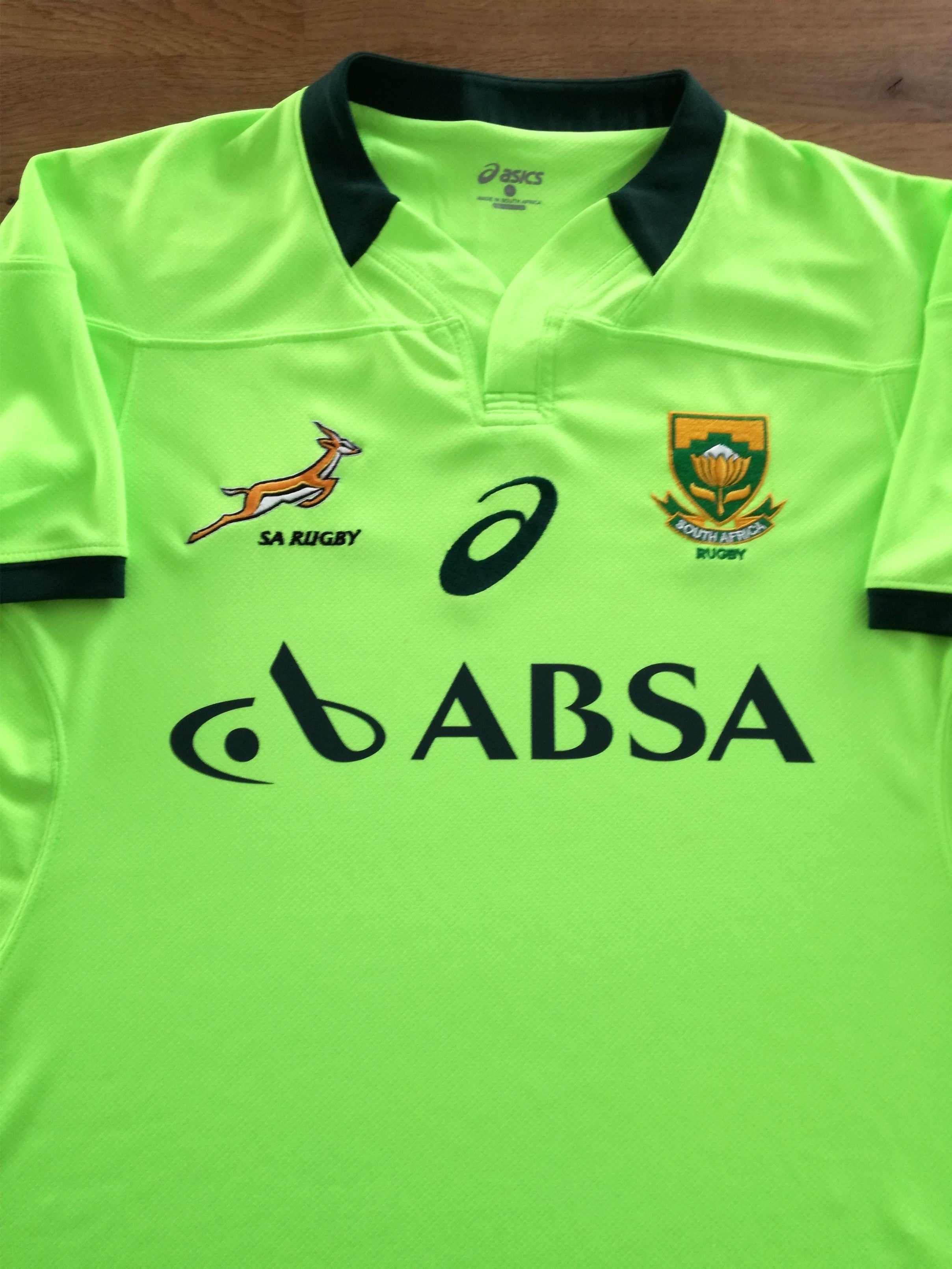 2014 South Africa Pre-Match Rugby Shirt