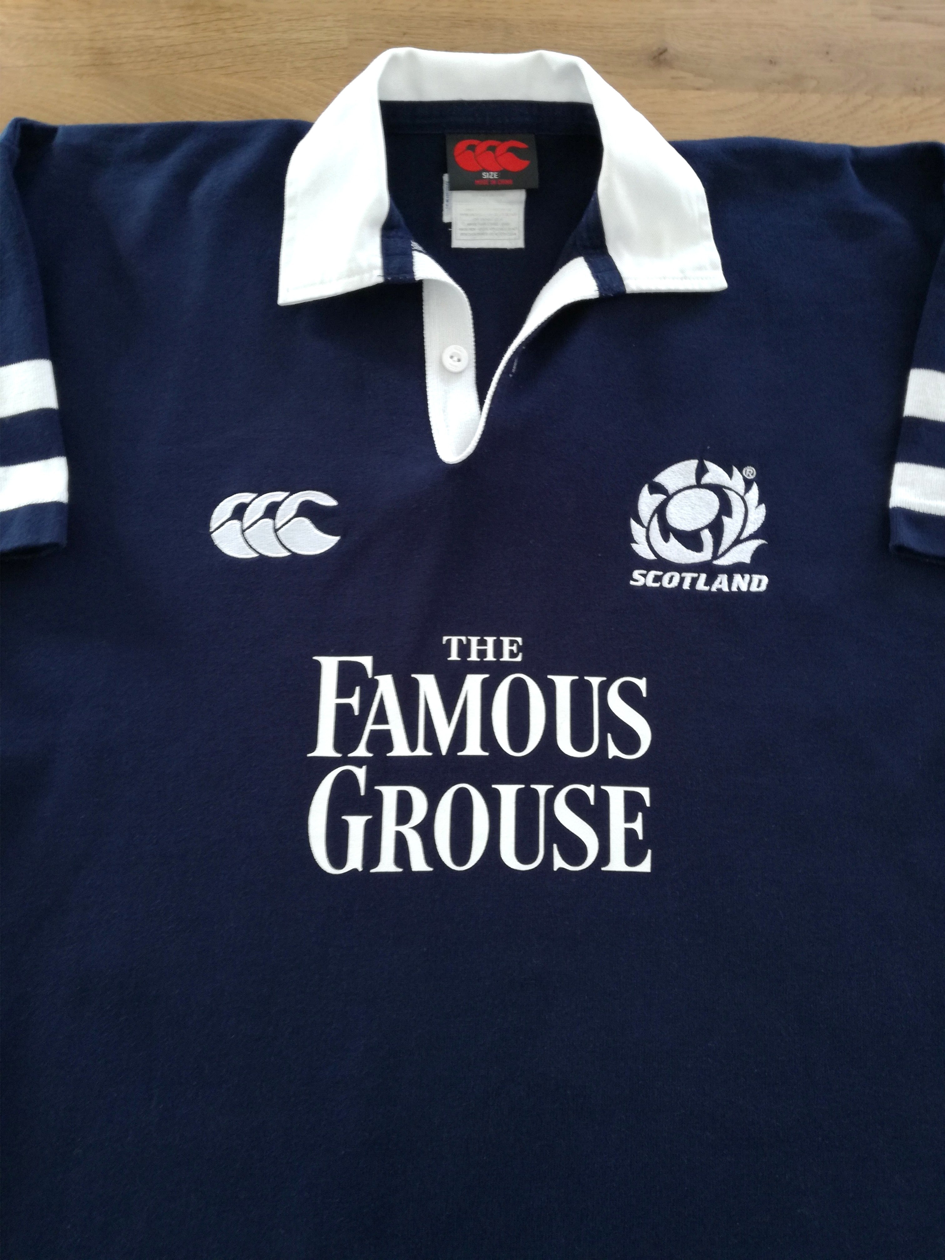 2002/03 Scotland Home Rugby Shirt