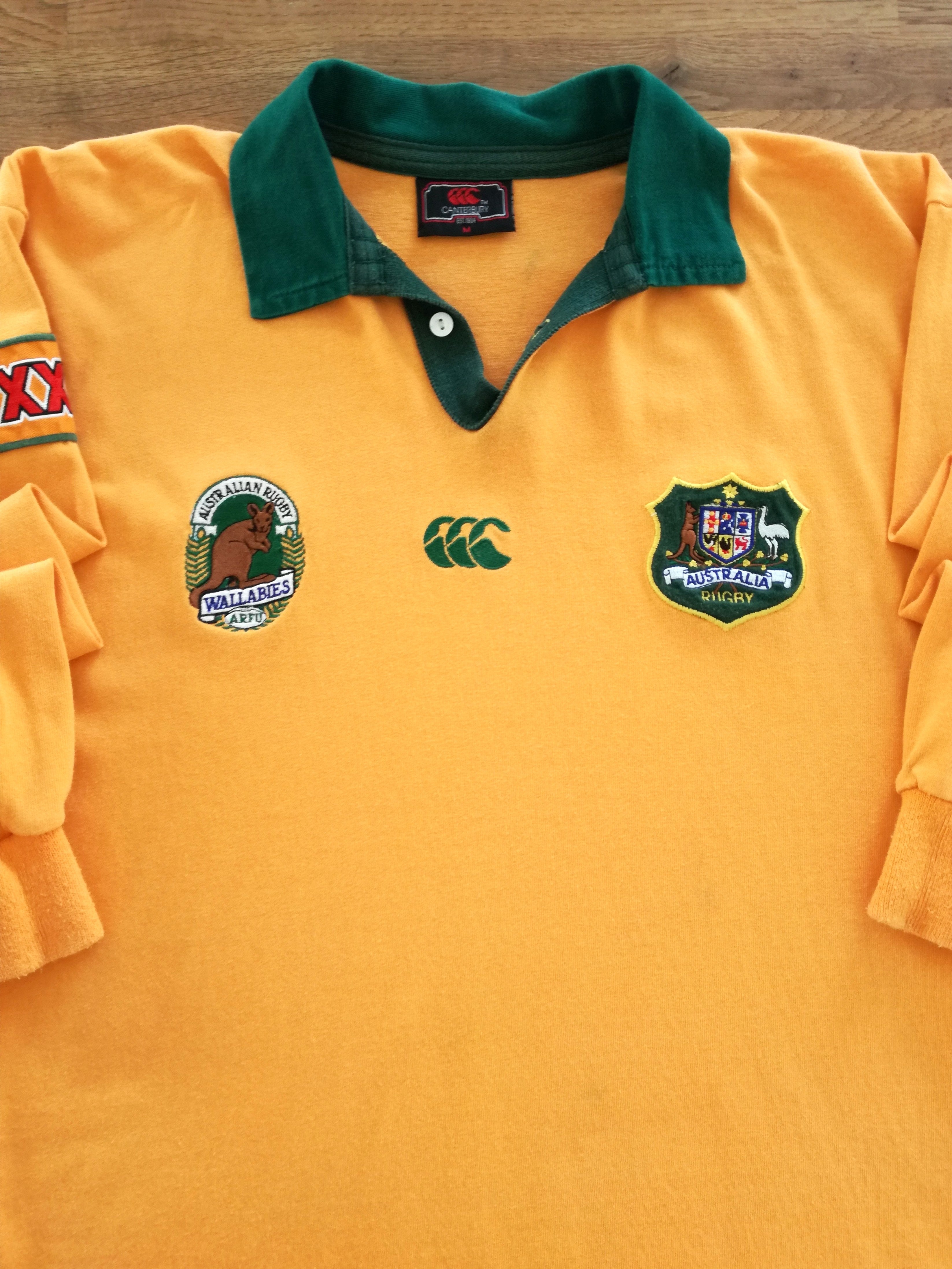 1993 Australia Home Rugby Shirt
