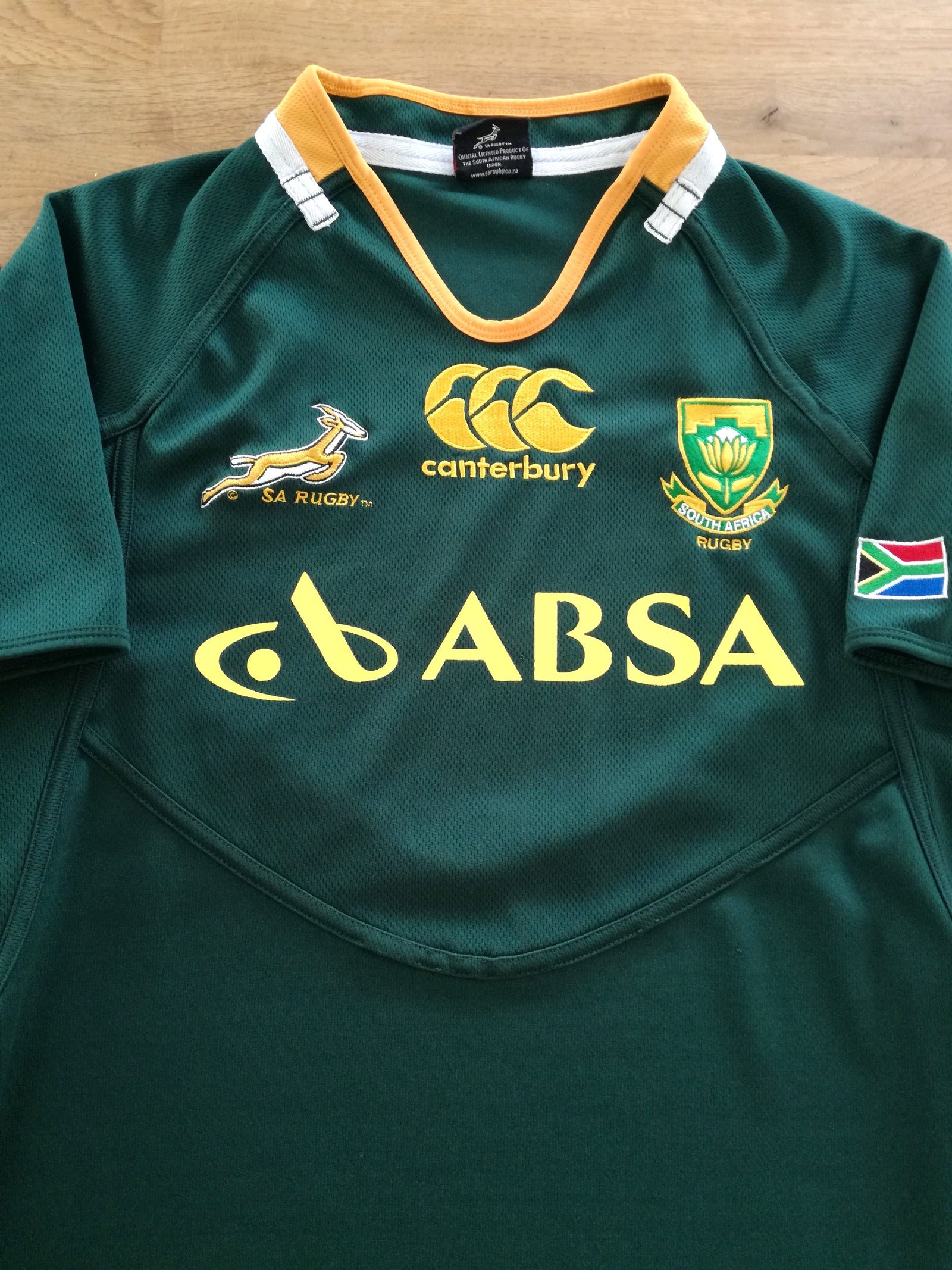 2011 South Africa Home Rugby Shirt (M)
