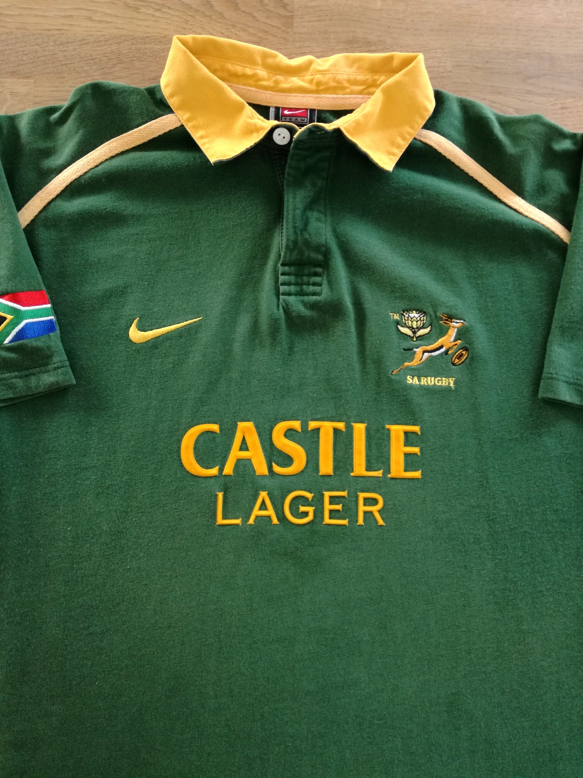 2001 South Africa Home Rugby Shirt