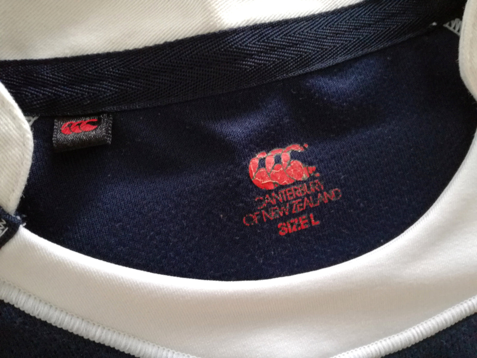 2007 Scotland Home World Cup Player Issue Rugby Shirt (L)