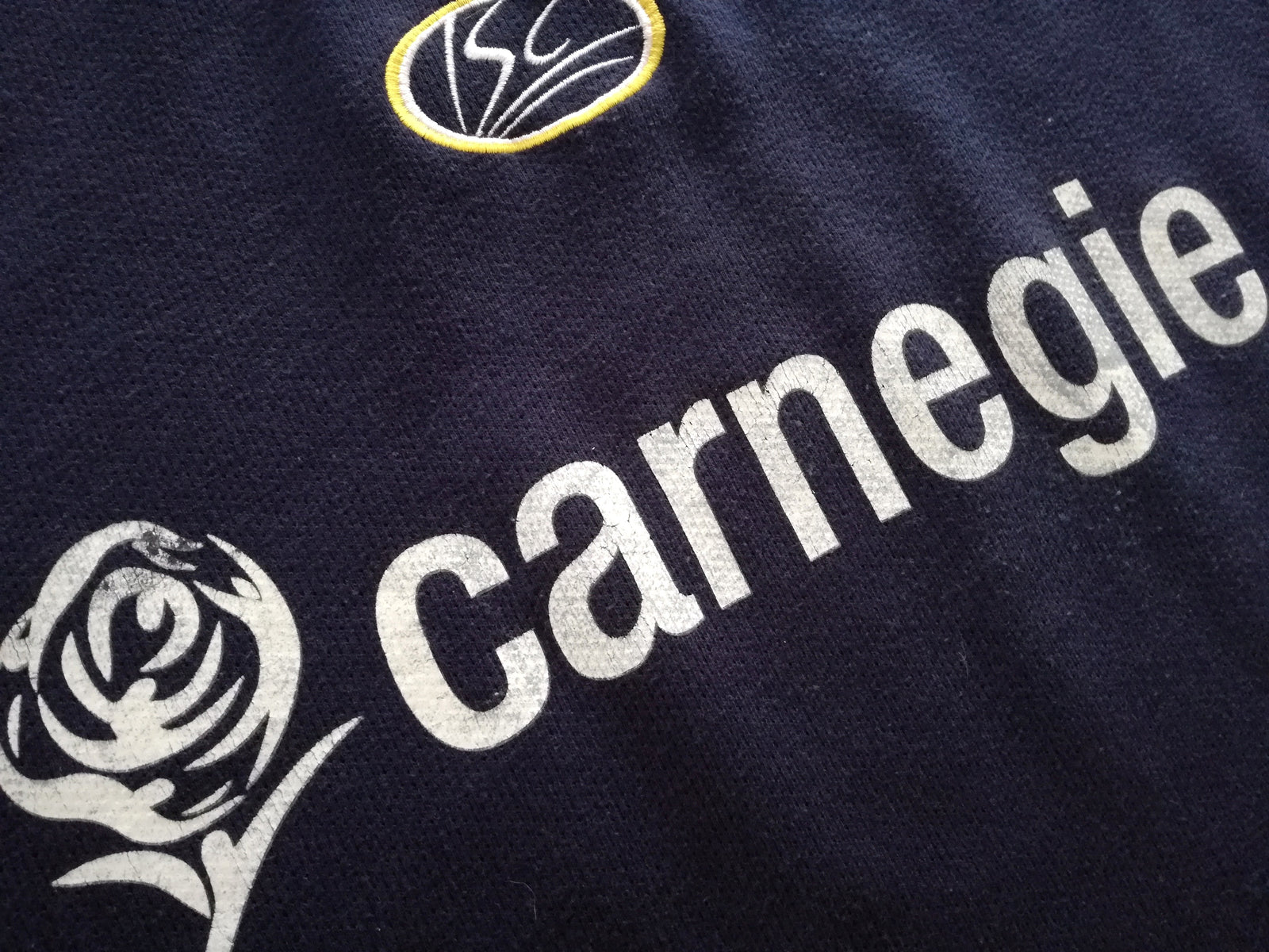 2007/08 Leeds Carnegie Home Premiership Rugby Shirt (L)