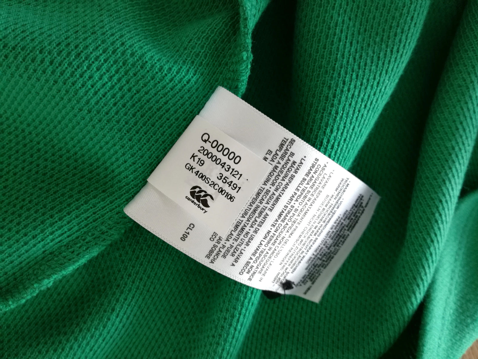 2020/21 Ireland Home Vapodri Rugby Shirt. (W) (Size 12) *BNWT*