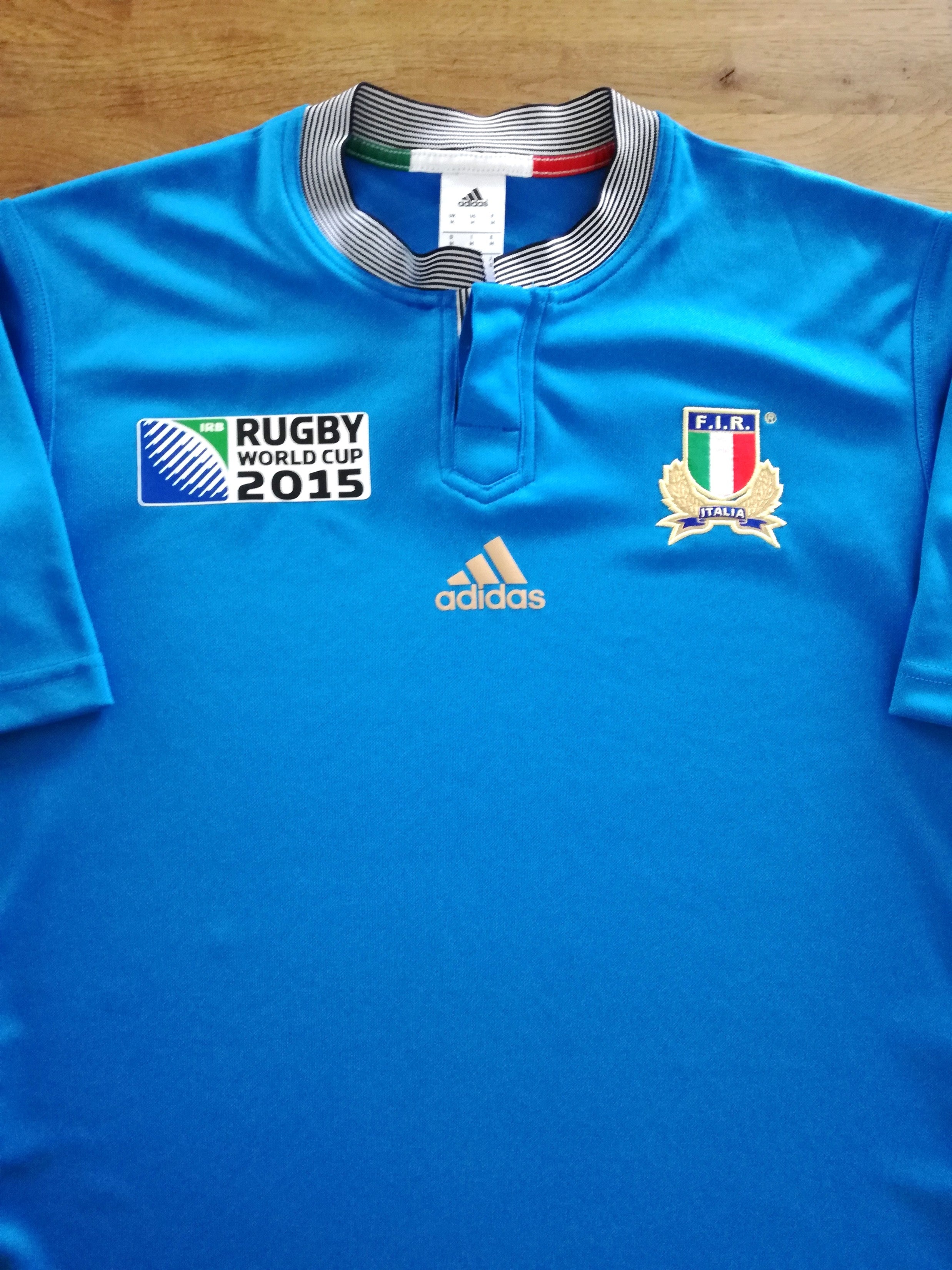 2015 Italy Home World Cup Rugby Shirt