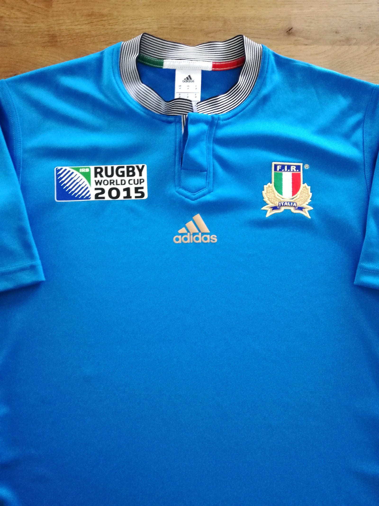 2015 Italy Home World Cup Rugby Shirt