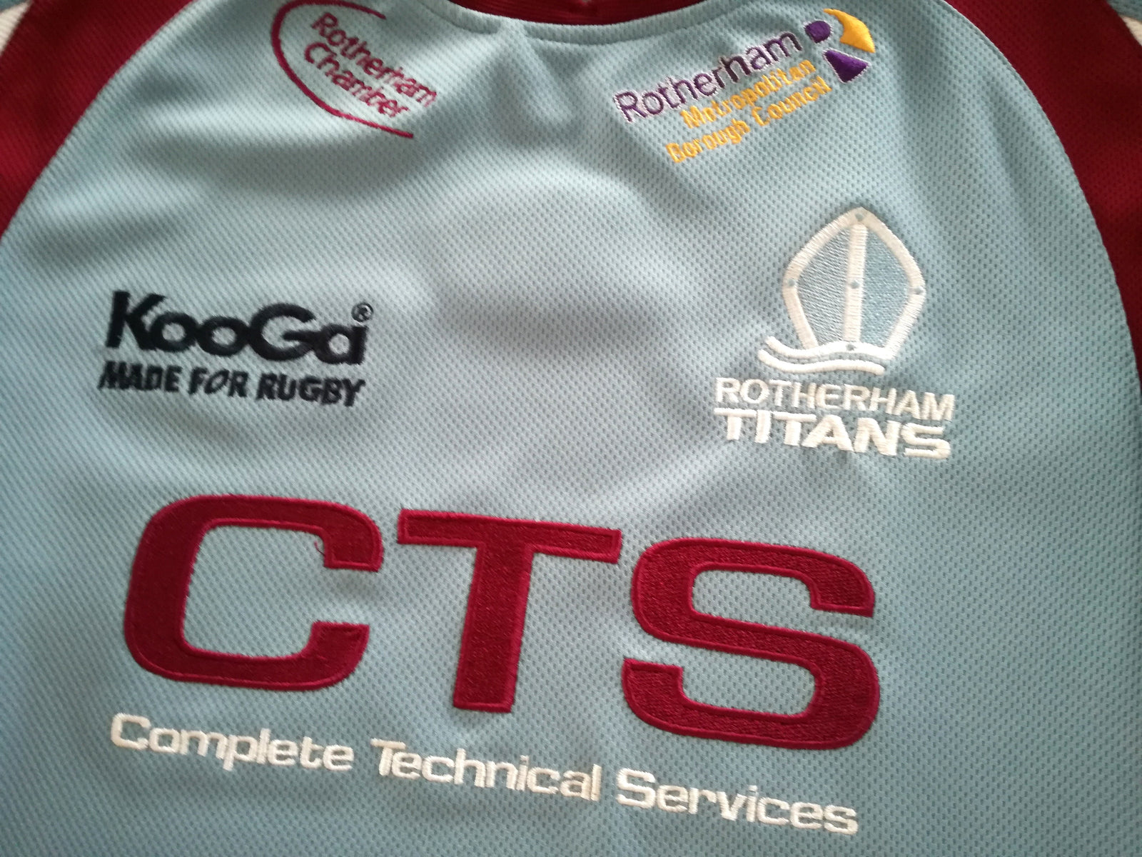 2007/08 Rotherham Titans Home Rugby Shirt (M)