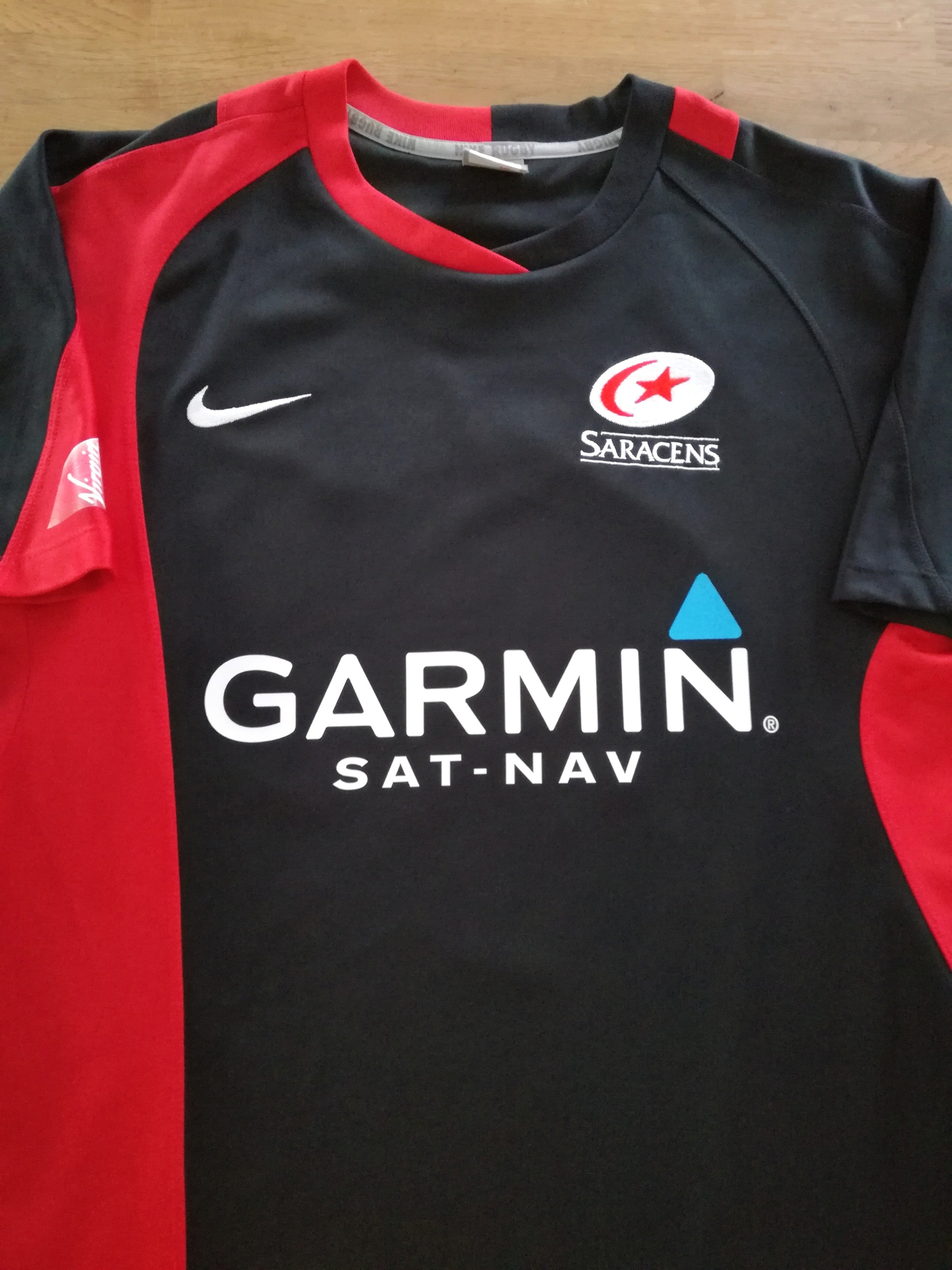 2010/11 Saracens Home Rugby Shirt