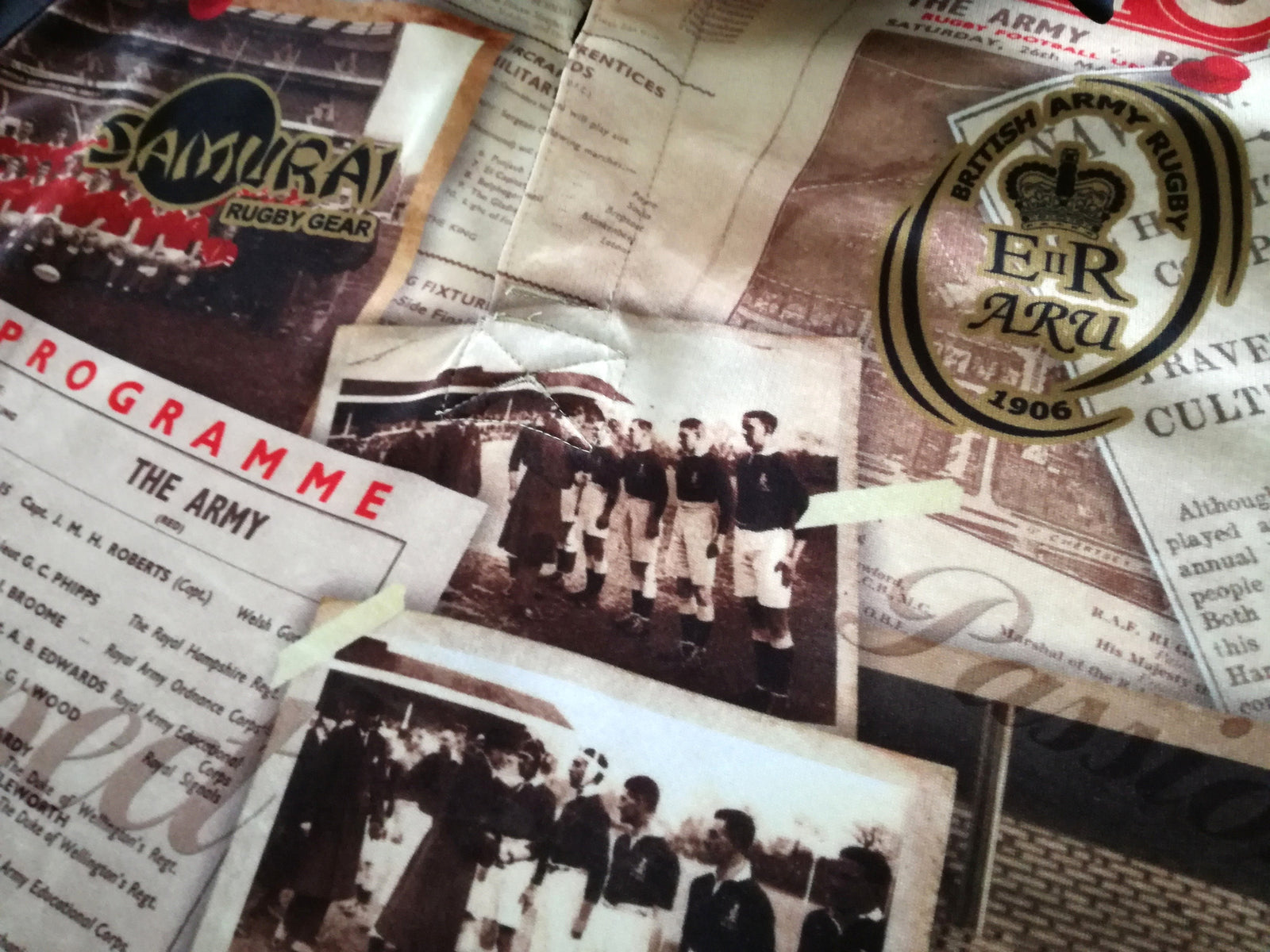 2017 British Army vs Navy 'Centenary' Rugby Shirt (M)