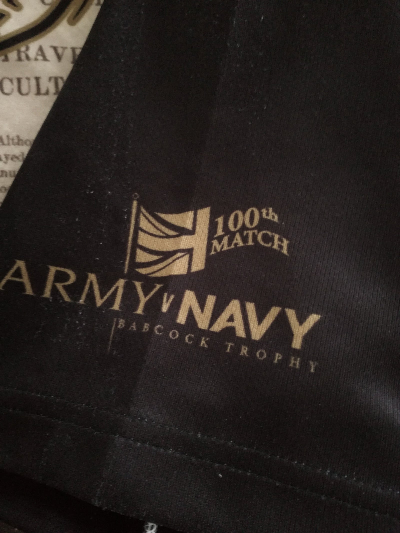 2017 British Army vs Navy 'Centenary' Rugby Shirt (M)