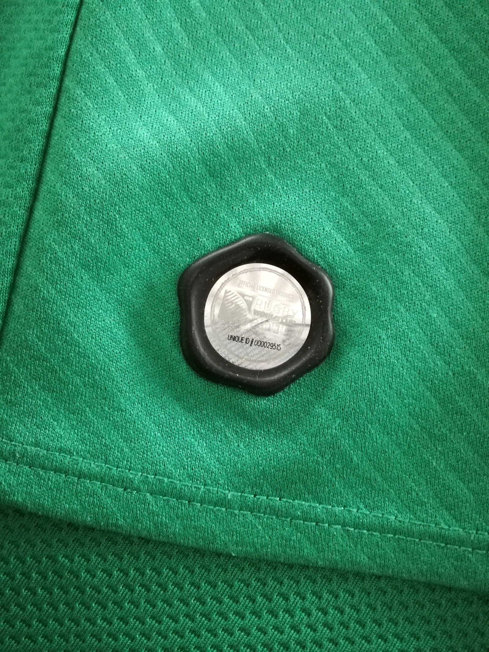 2015 Ireland Home World Cup Vapodri Rugby Shirt (L)