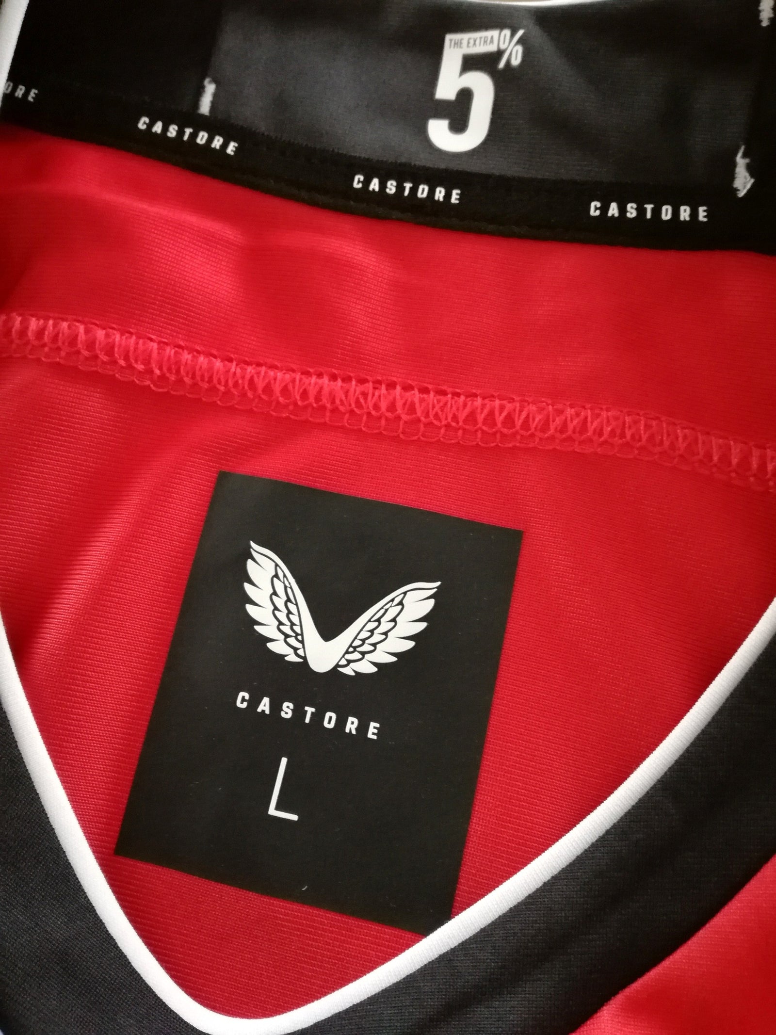 2021/22 Saracens Away Rugby Shirt (L)