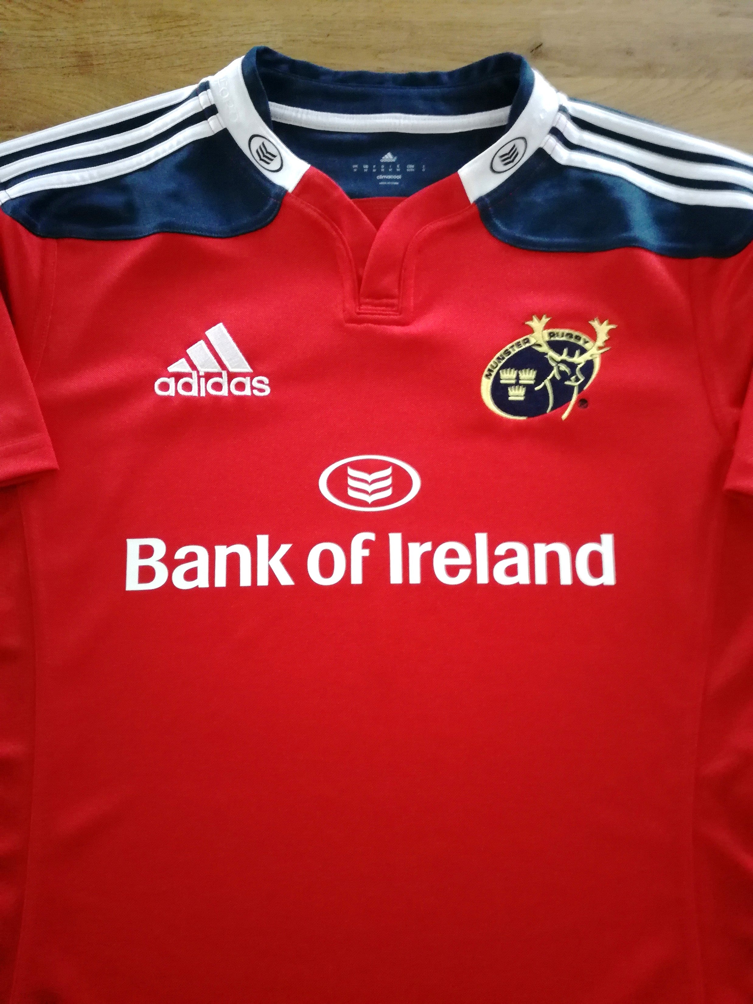 2014/15 Munster Home Rugby Shirt